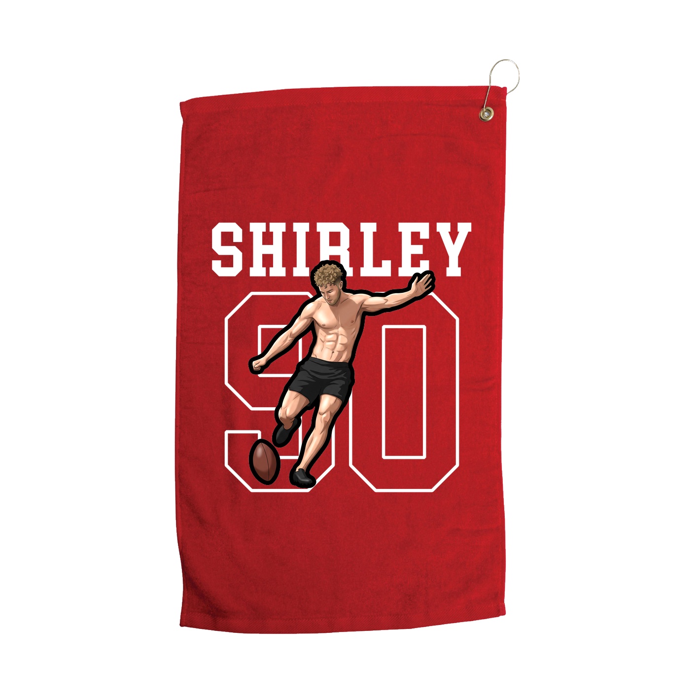 Golf Towel — Shirsey in Red