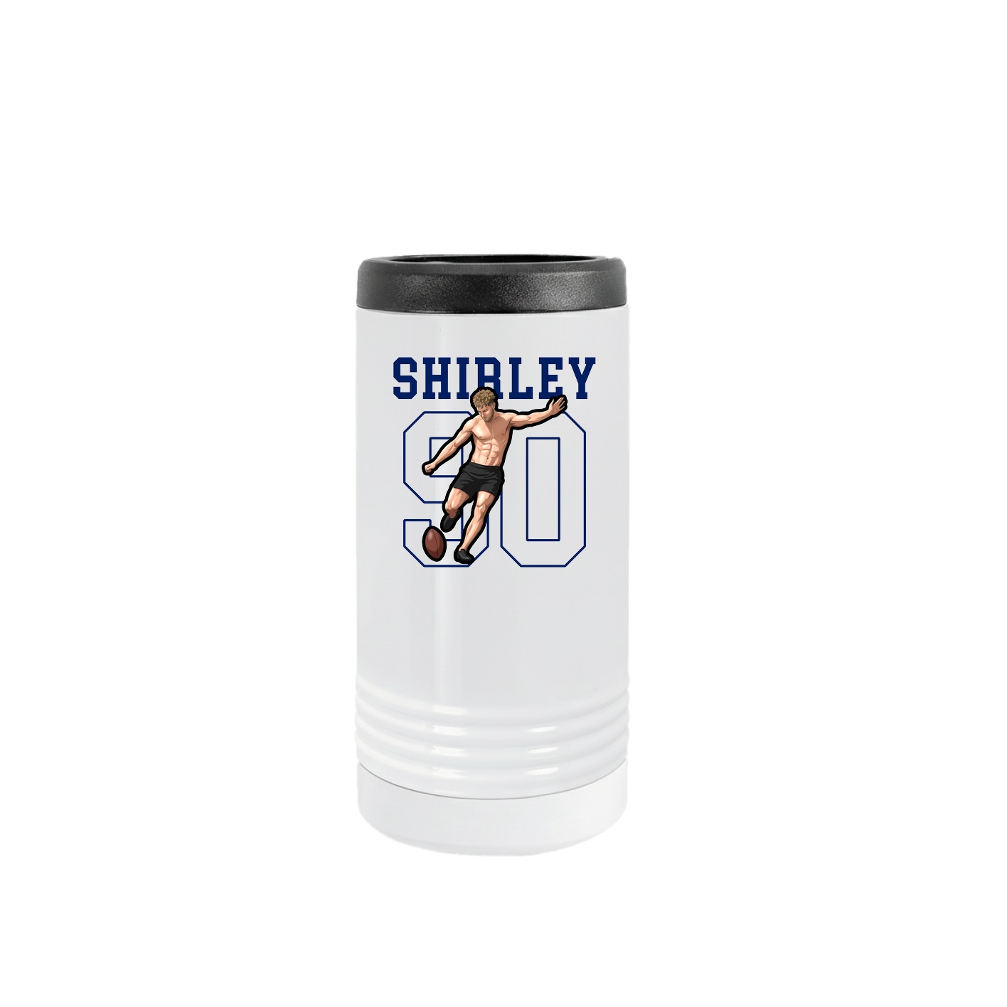 Slim Beverage Holder — Shirsey in White
