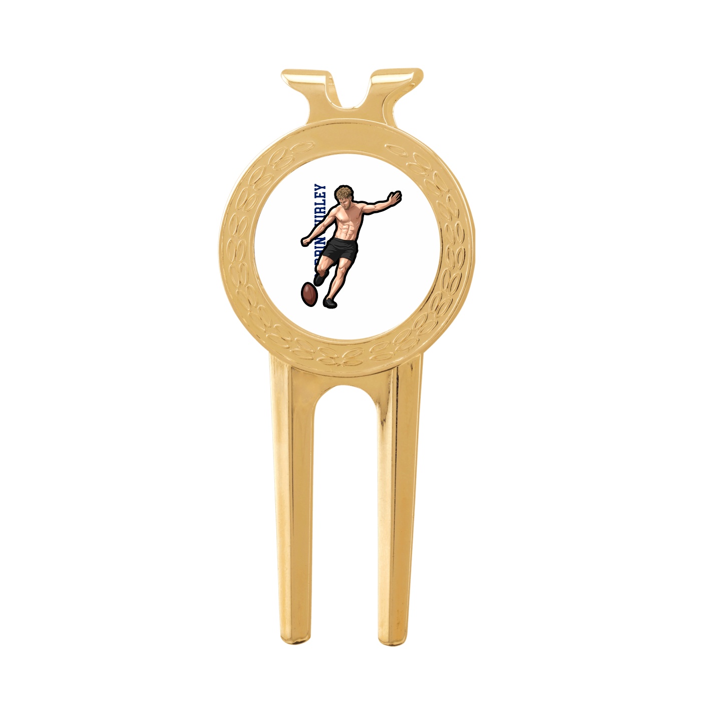 Divot Tool with Ball Marker — Name Vertical in Classic