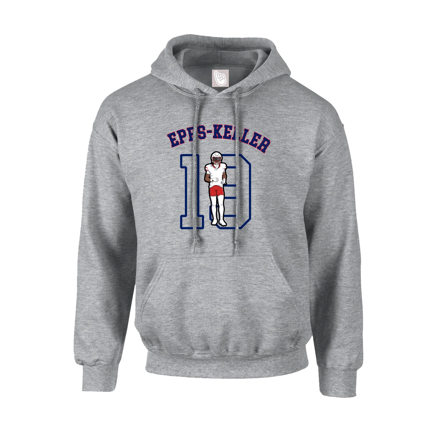 Youth Hoodie — Shirsey Arch in Grey