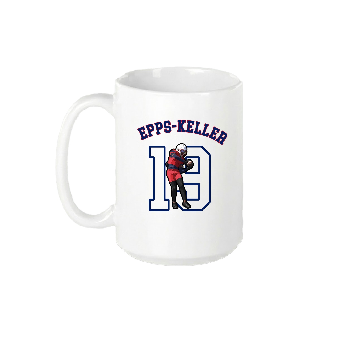 15oz Coffee Mug — Shirsey Arch in White