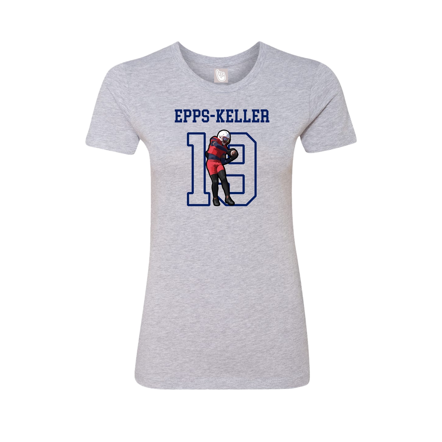 Fitted Women's Tee — Shirsey in Grey