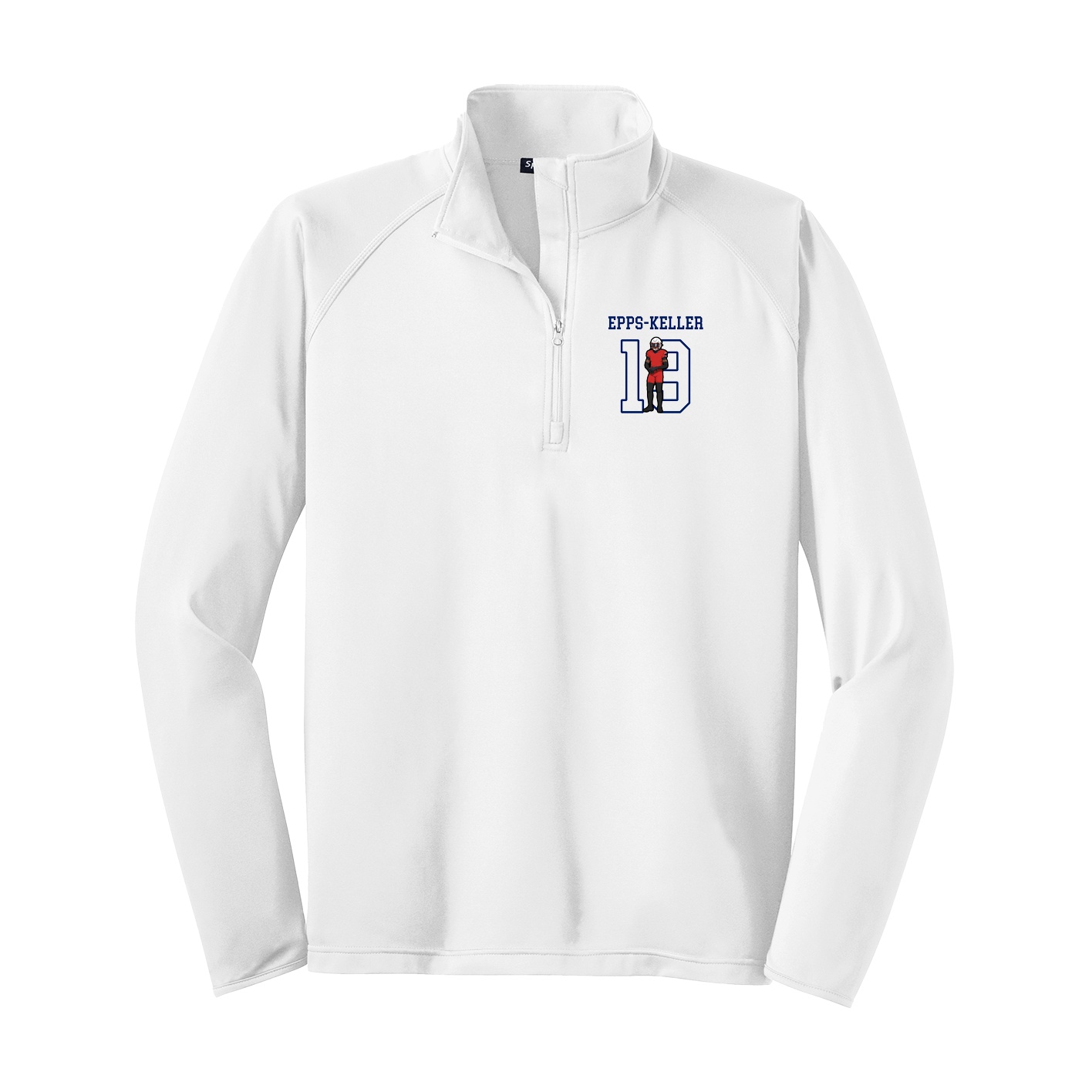 Q-Zip Pullover — Shirsey in White