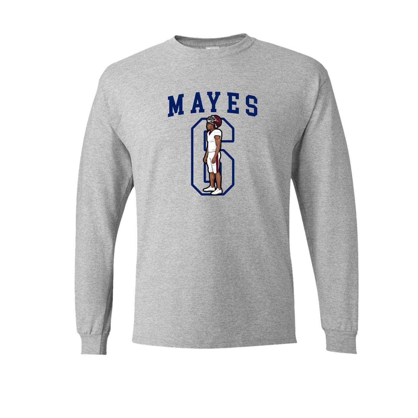 Long Sleeve Tee — Shirsey in Grey