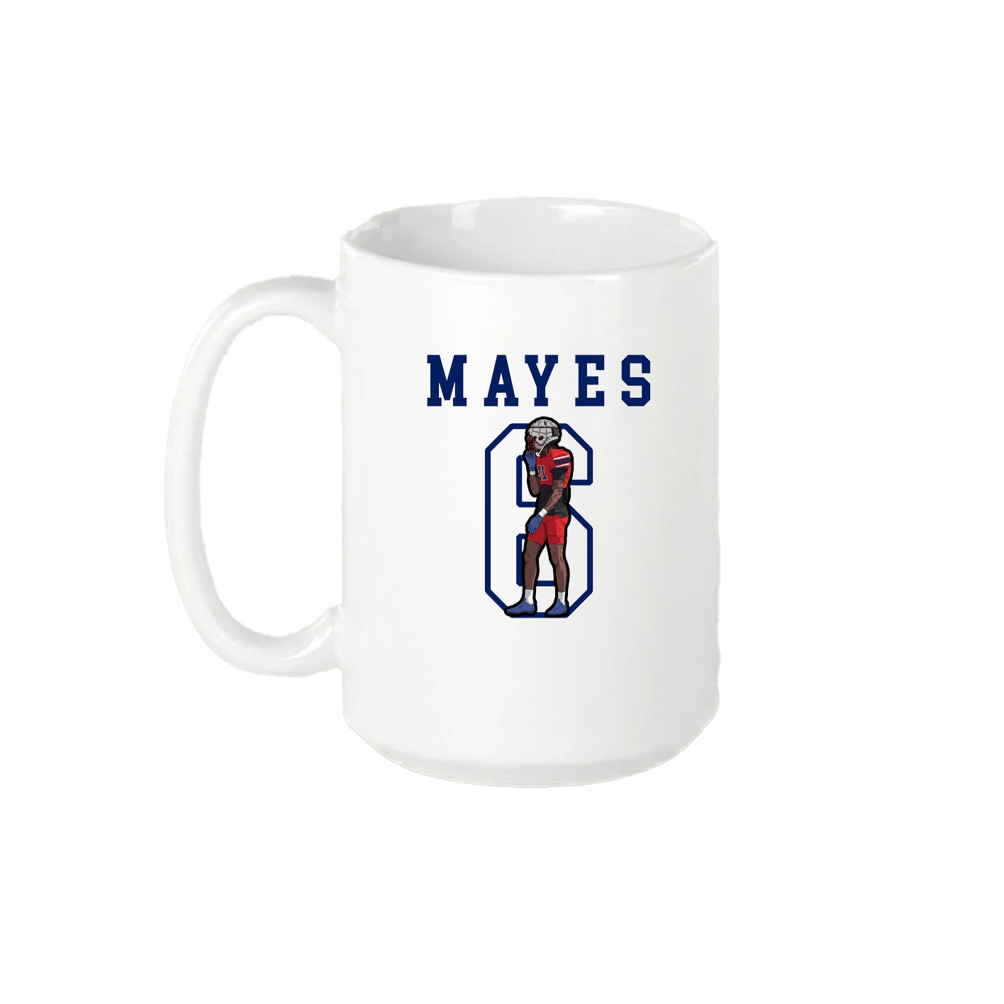 15oz Coffee Mug — Shirsey in White