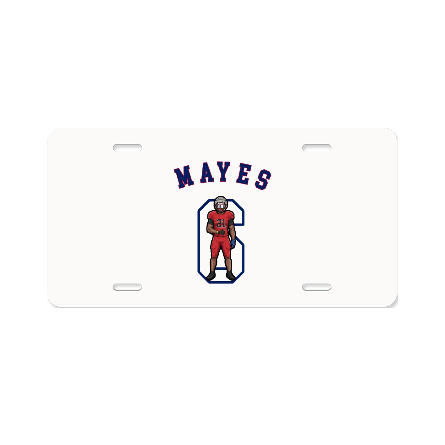 License Plate — Shirsey Arch in Classic