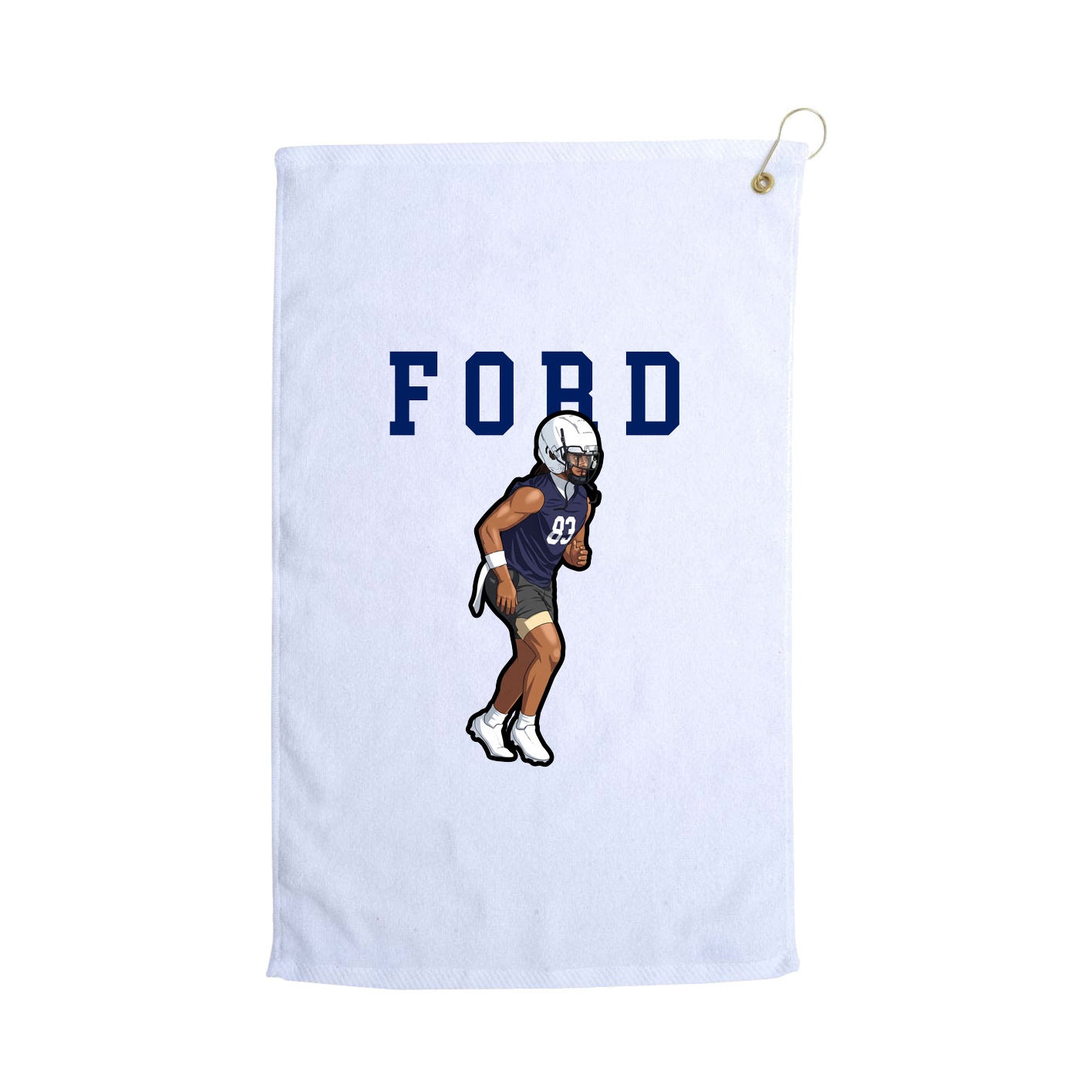 Golf Towel — Shirsey in White