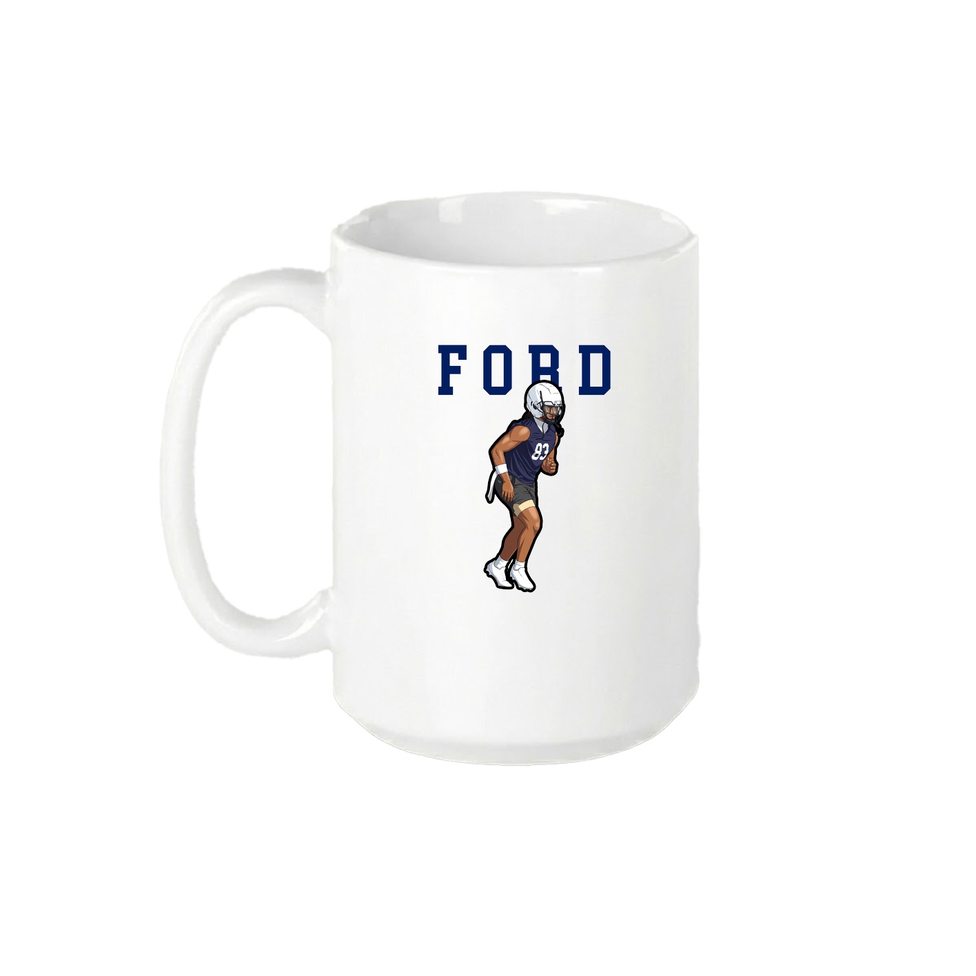15oz Coffee Mug — Shirsey in White