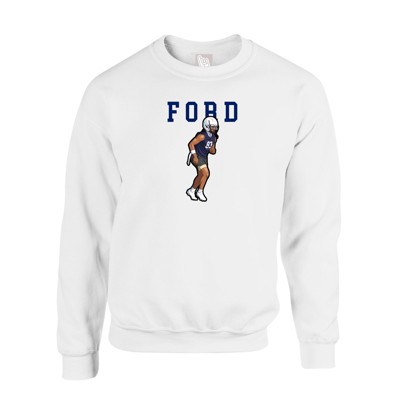 Fleece Crew — Shirsey in White