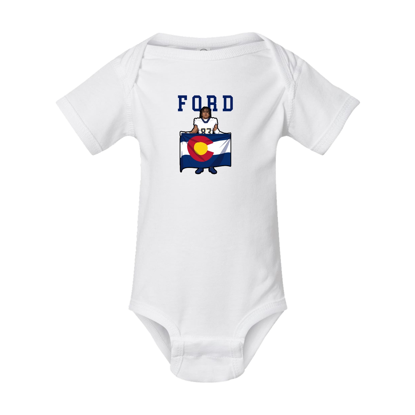 Baby Onesie — Shirsey in White