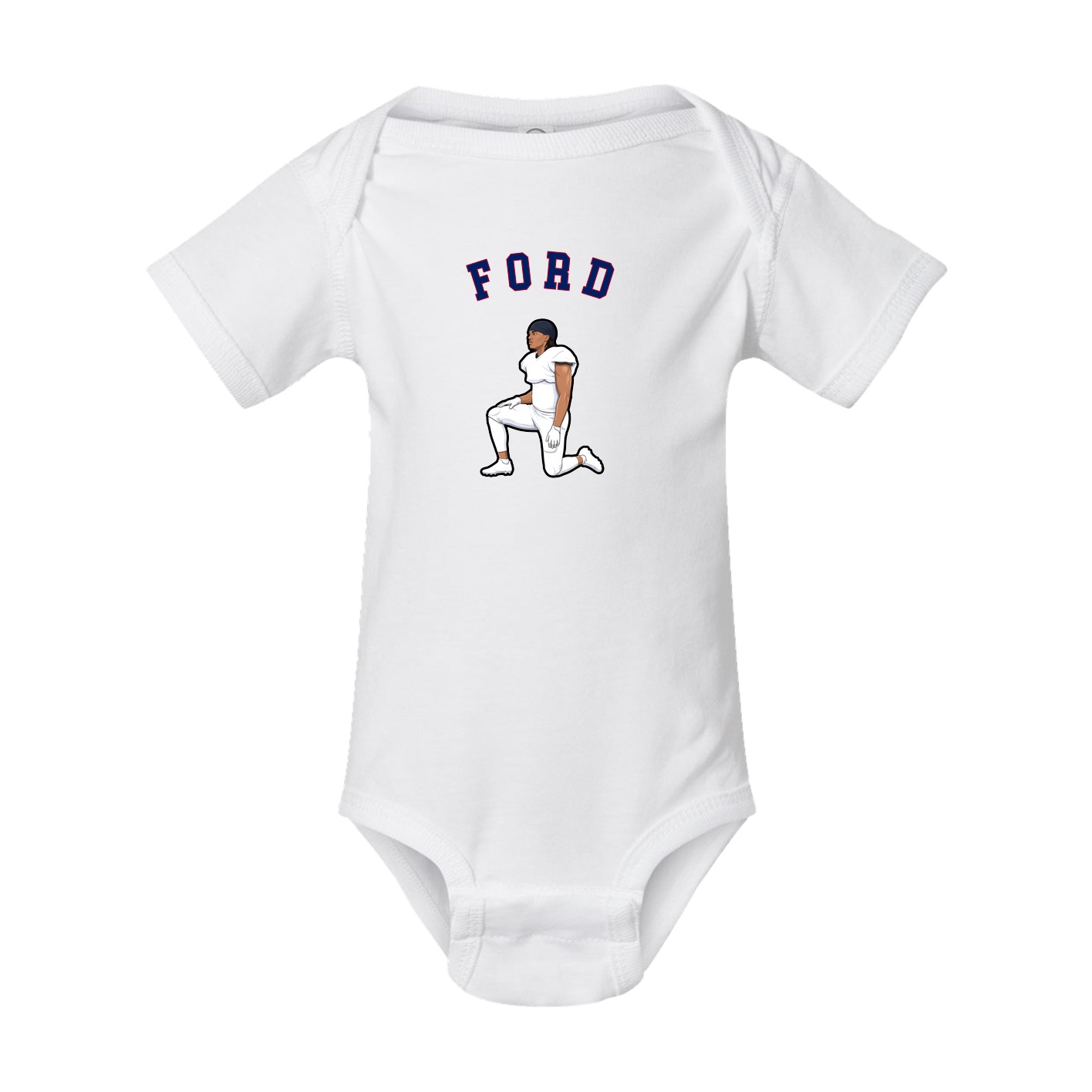 Baby Onesie — Shirsey Arch in White