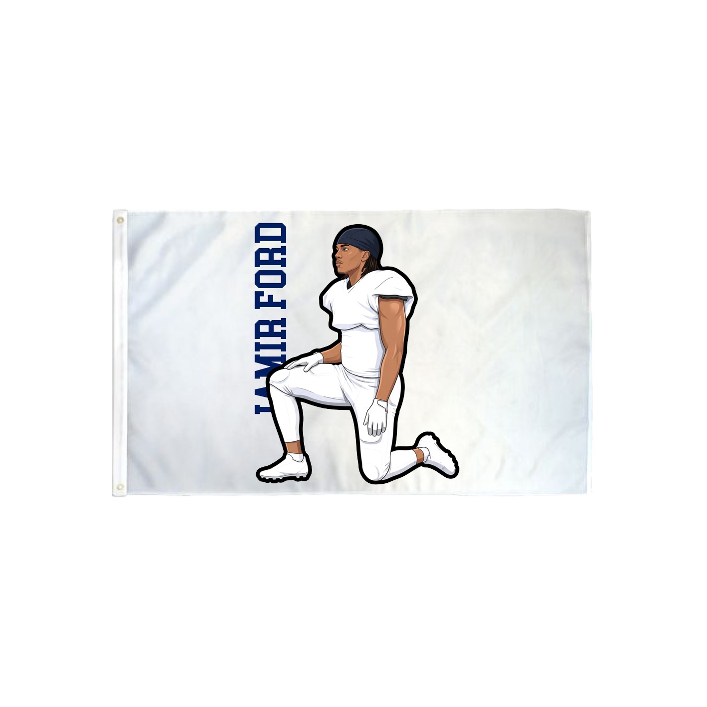3x5 Flag — Name Vertical in Classic