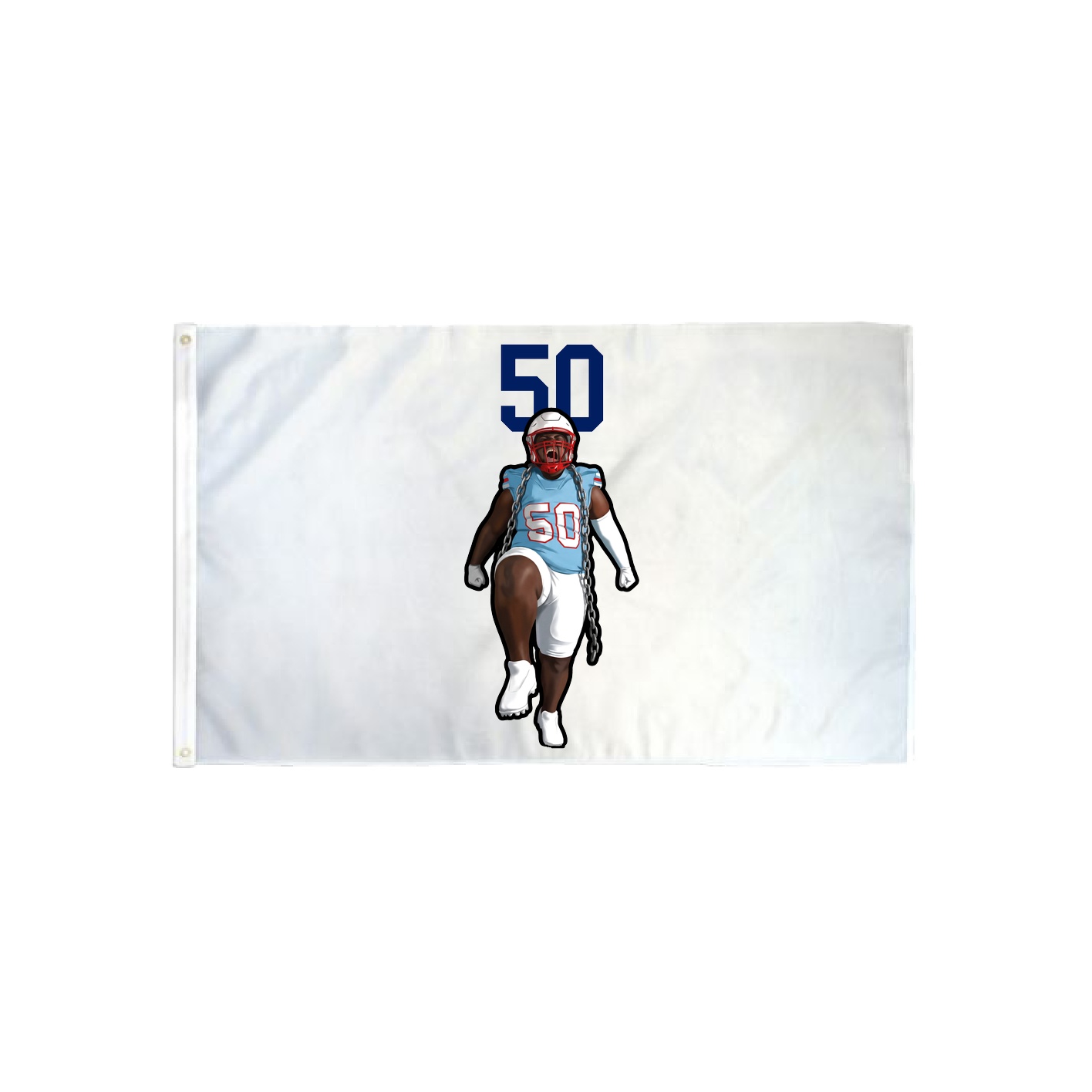 3x5 Flag — Number Top in Classic