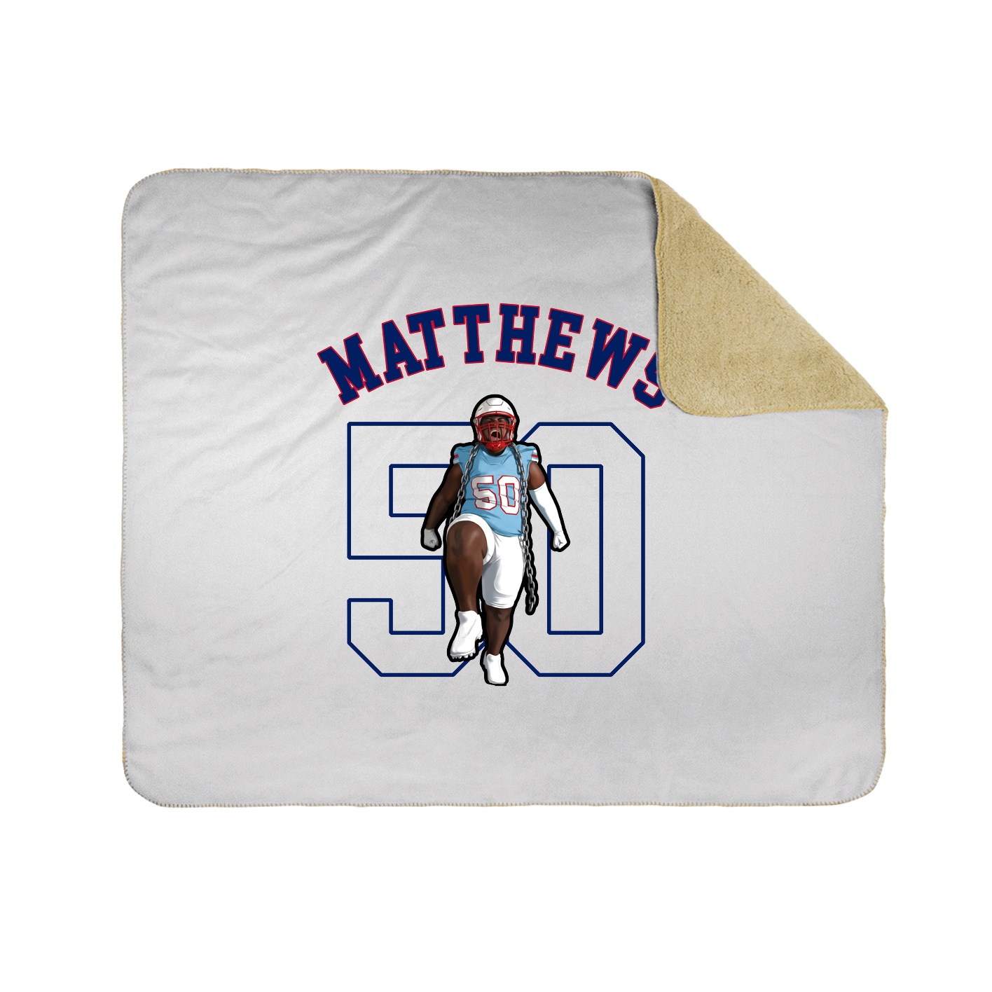 Throw Blanket — Shirsey Arch in White