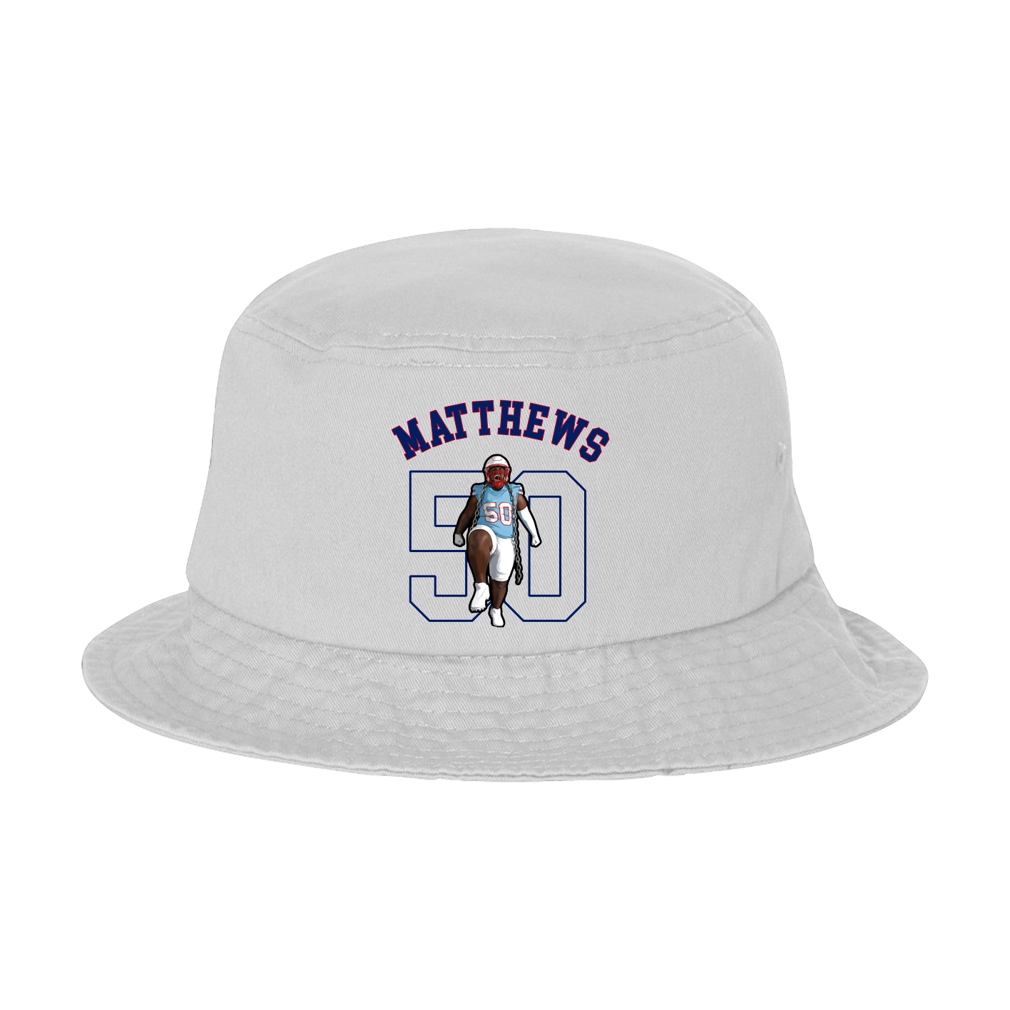 Bucket Cap — Shirsey Arch in White