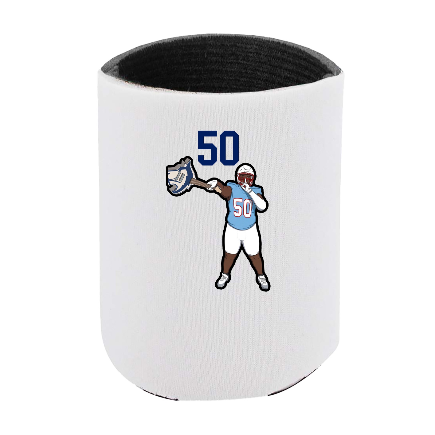 Can Holder — Number Top in White