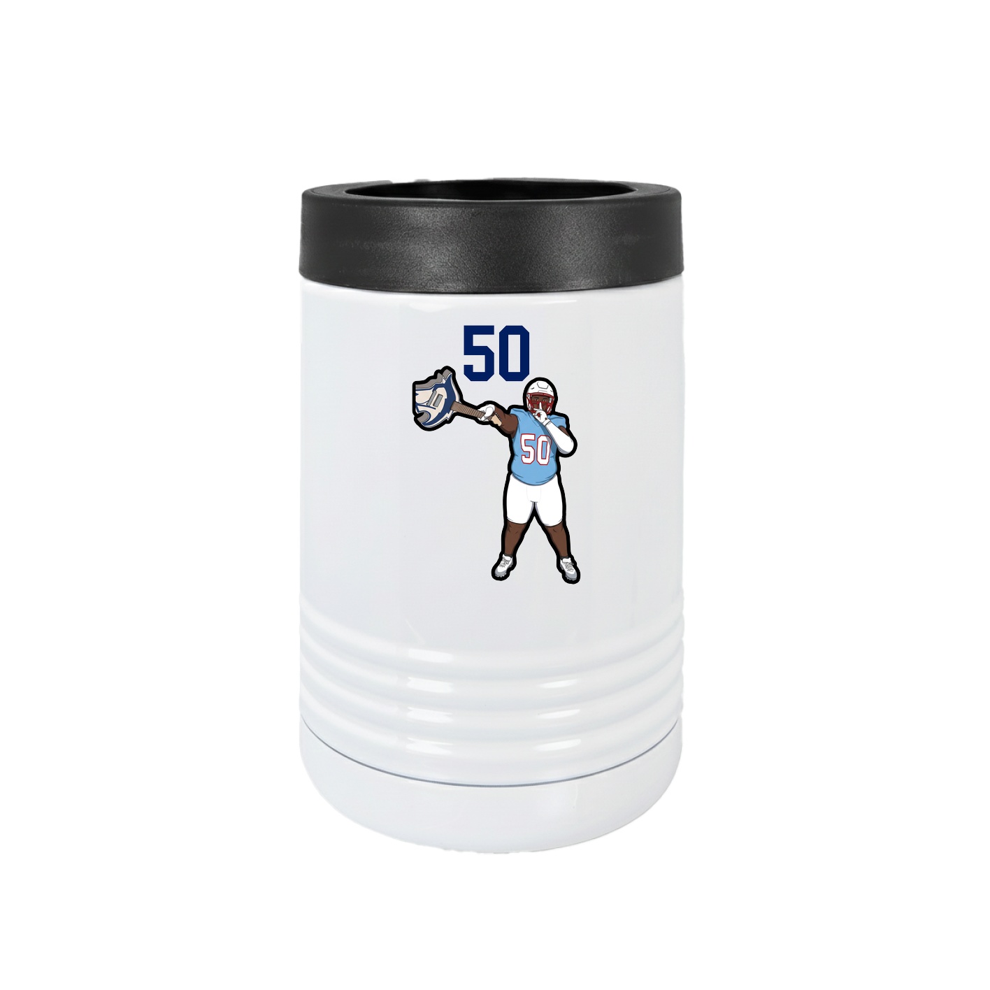 Beverage Holder — Number Top in White
