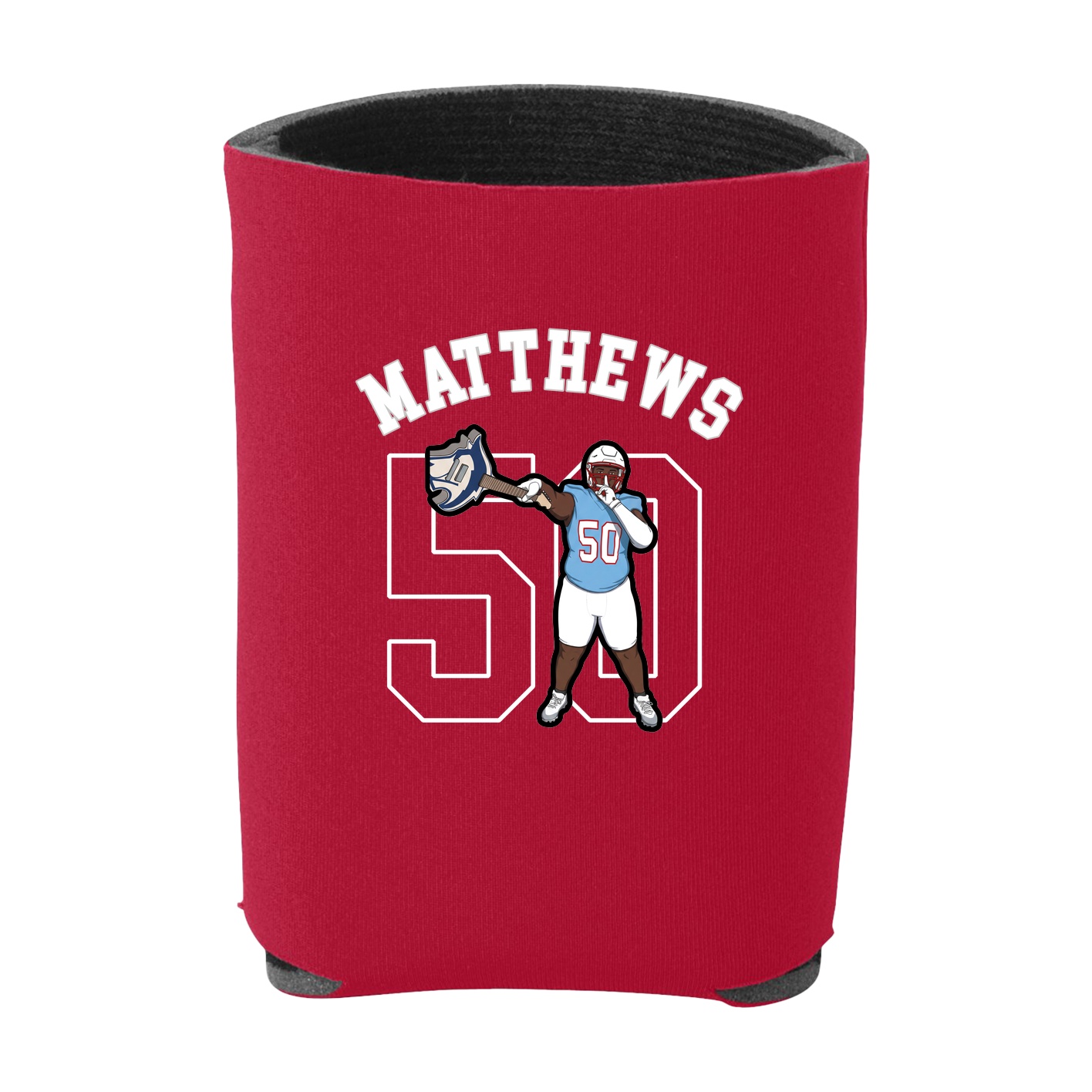 Can Holder — Shirsey Arch in Red