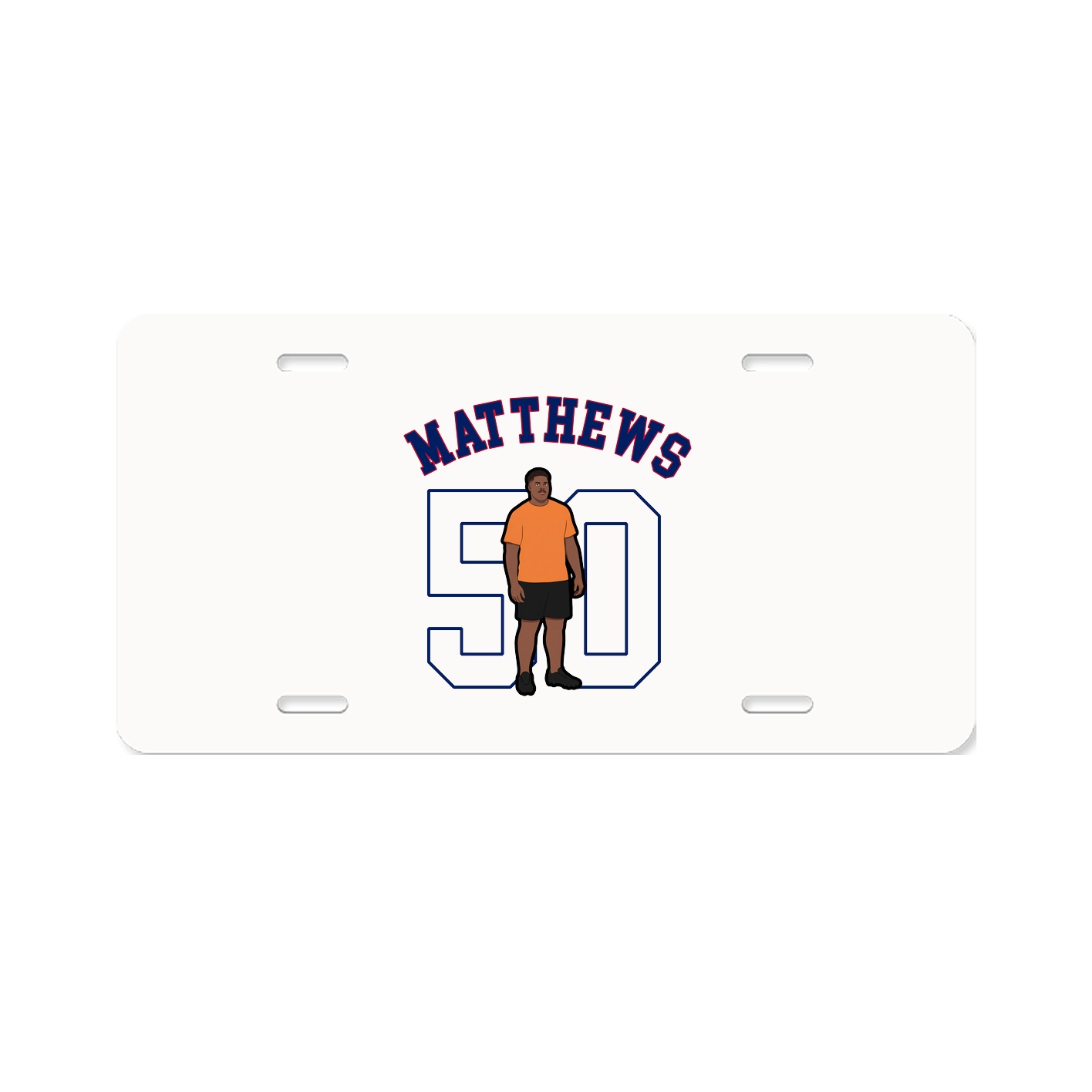 License Plate — Shirsey Arch in Classic