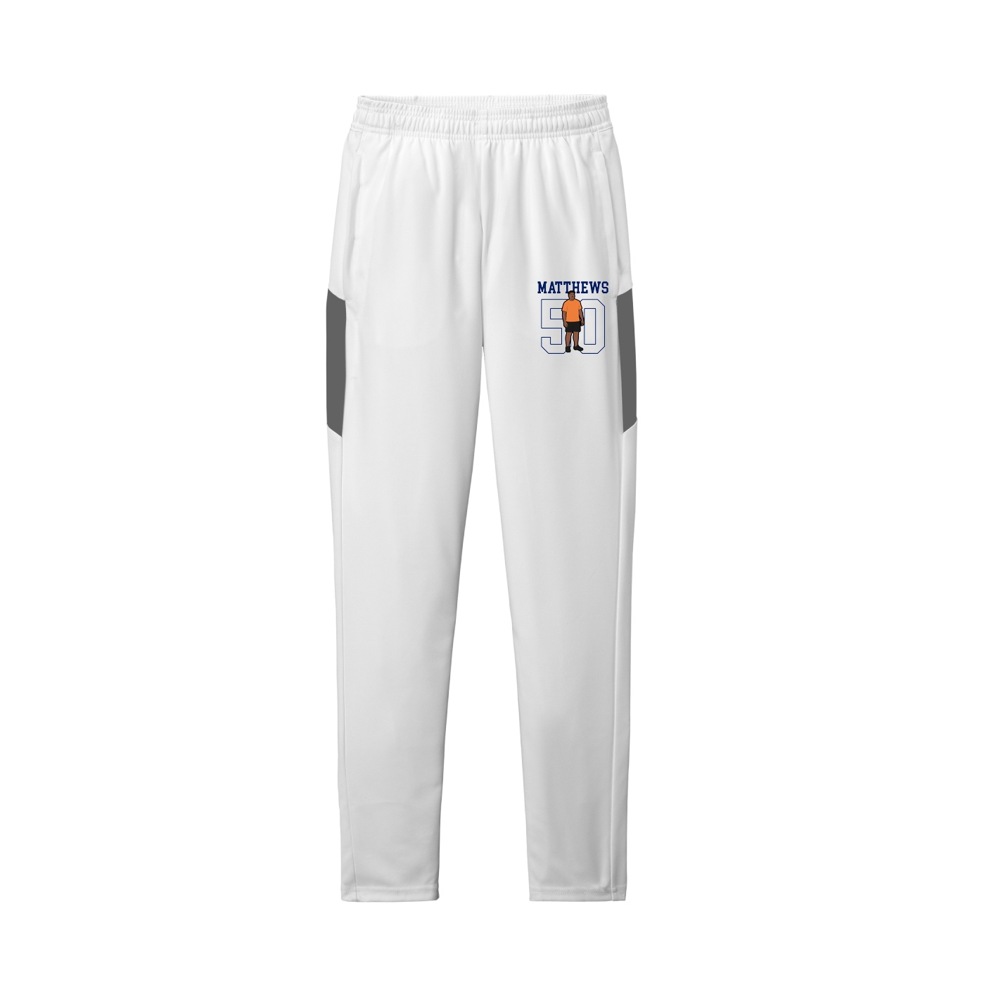 Team Travel Pant — Shirsey in White/Grey