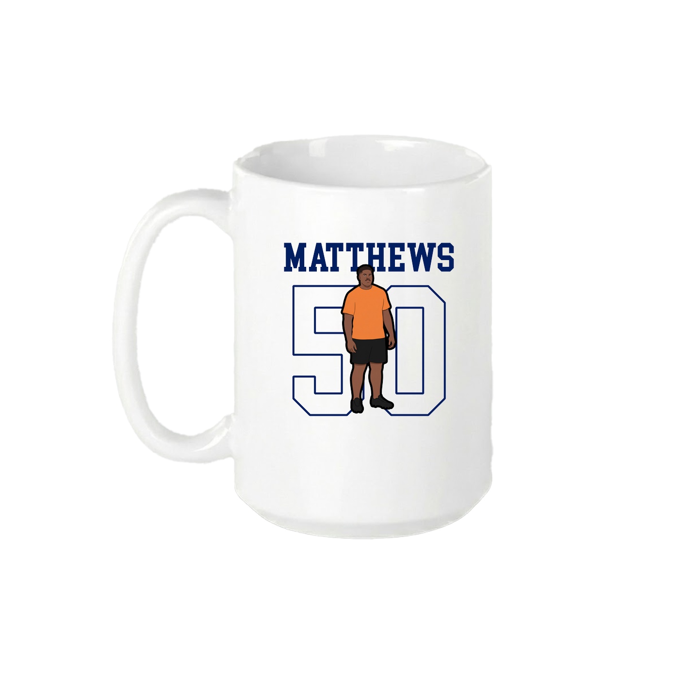15oz Coffee Mug — Shirsey in White