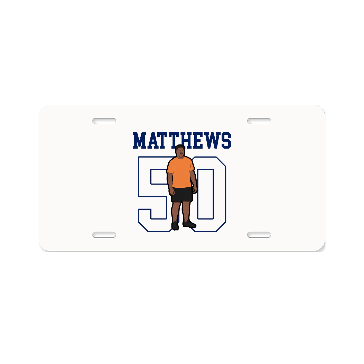 License Plate — Shirsey in Classic