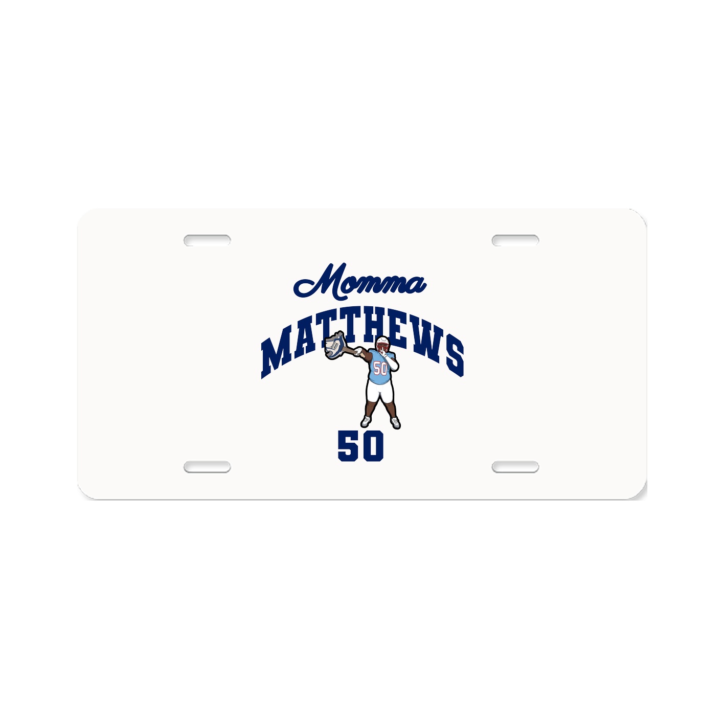 License Plate — Mothers Day Arch in Classic