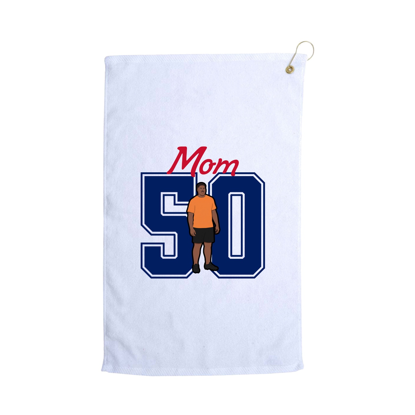 Golf Towel — Mothers Day Shirsey in White
