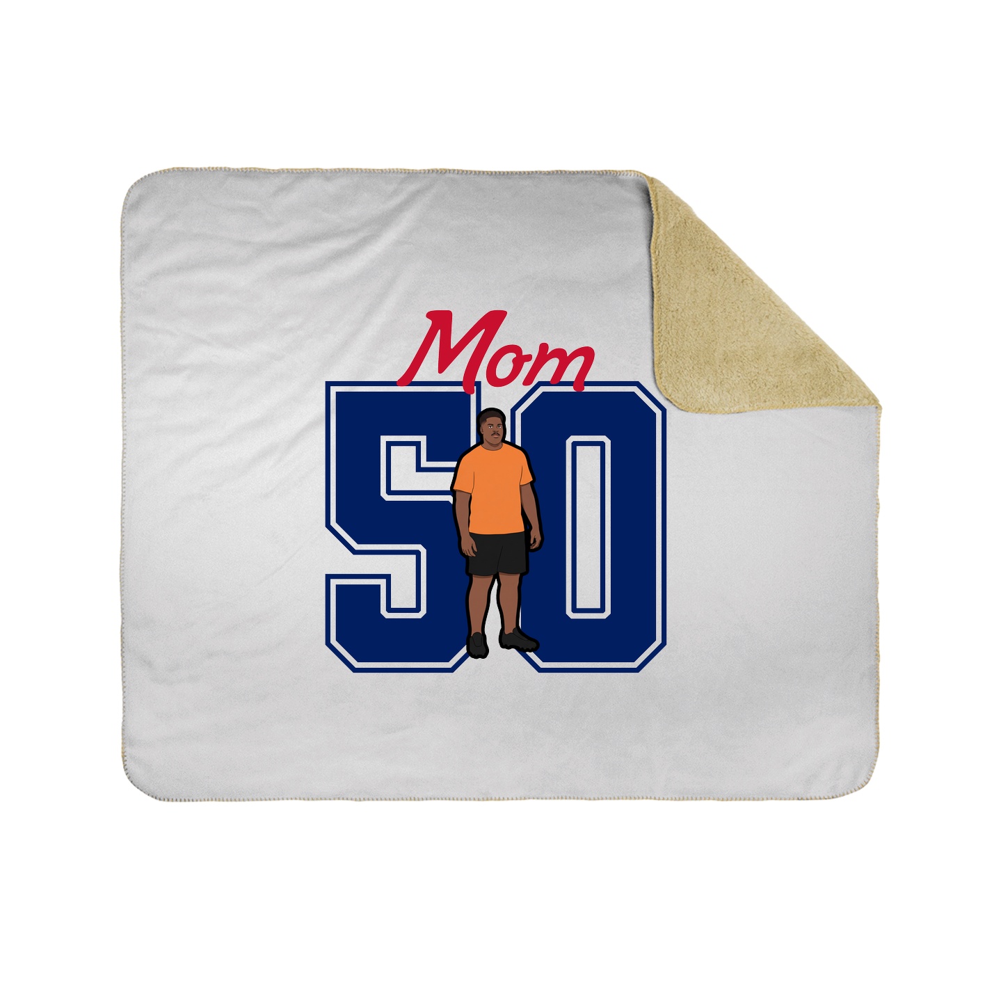 Throw Blanket — Mothers Day Shirsey in White