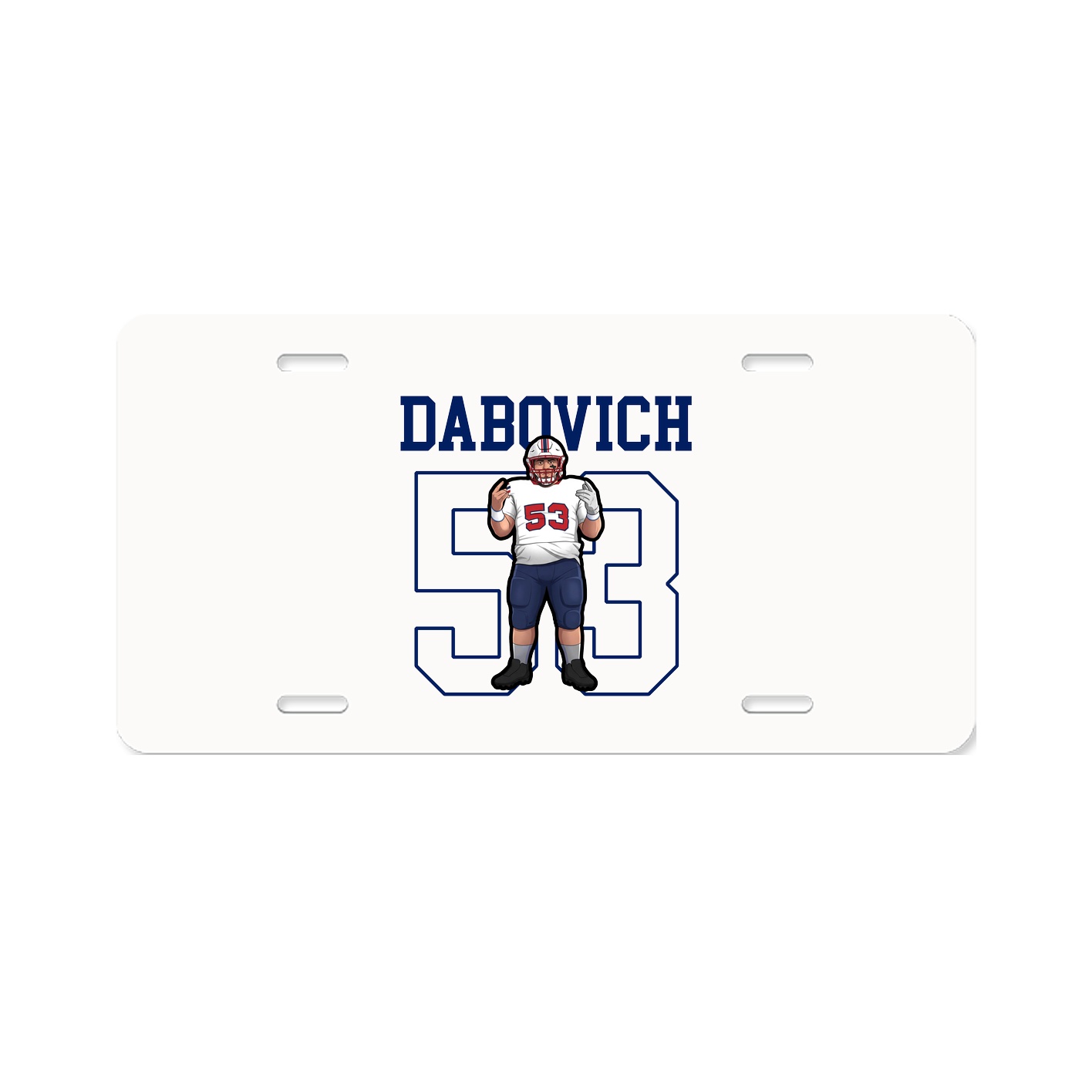License Plate — Shirsey in Classic