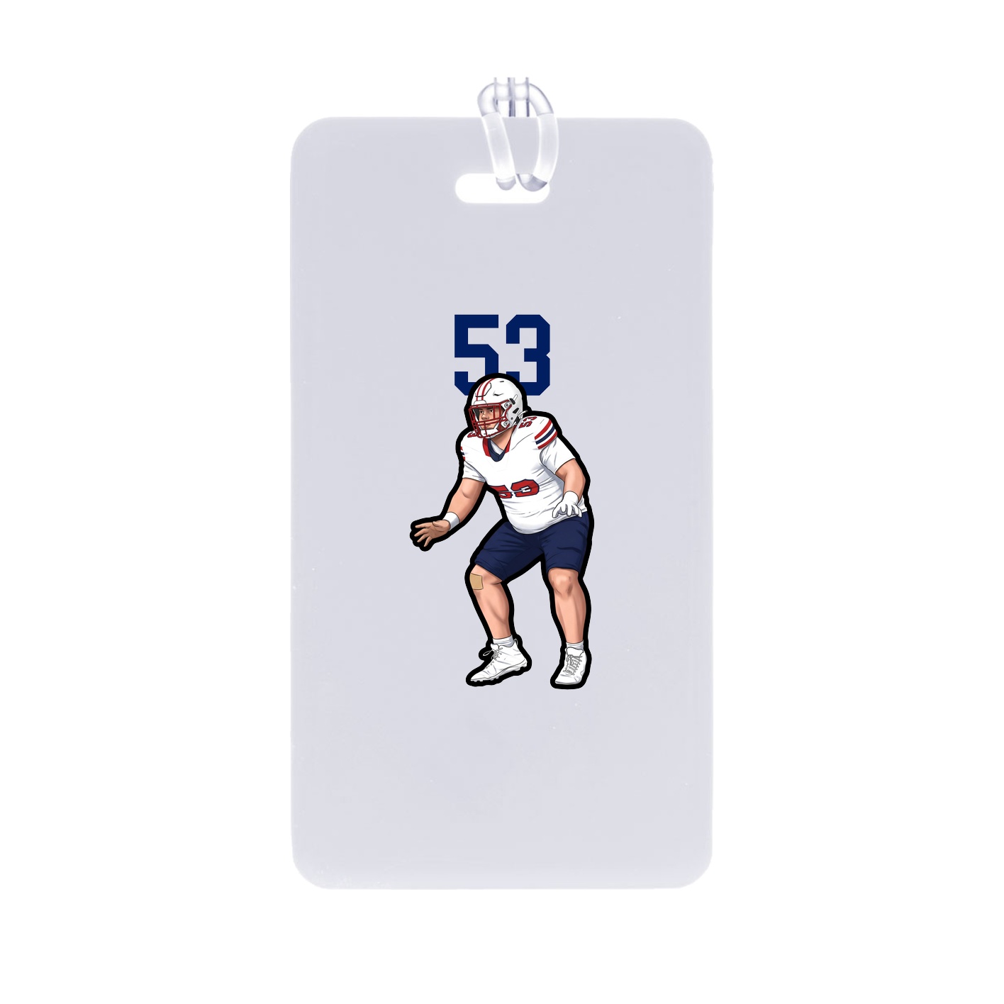 Bag Tag — Number Top in Classic