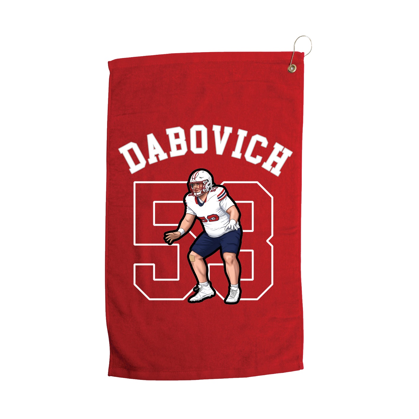 Golf Towel — Shirsey Arch in Red