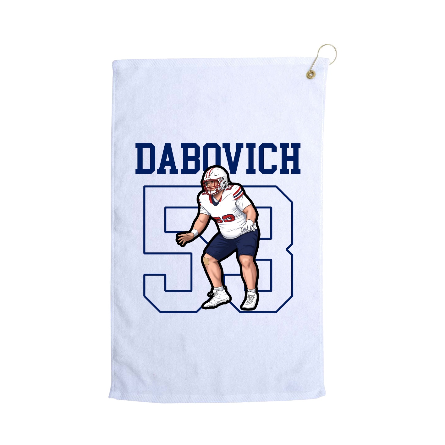 Golf Towel — Shirsey in White