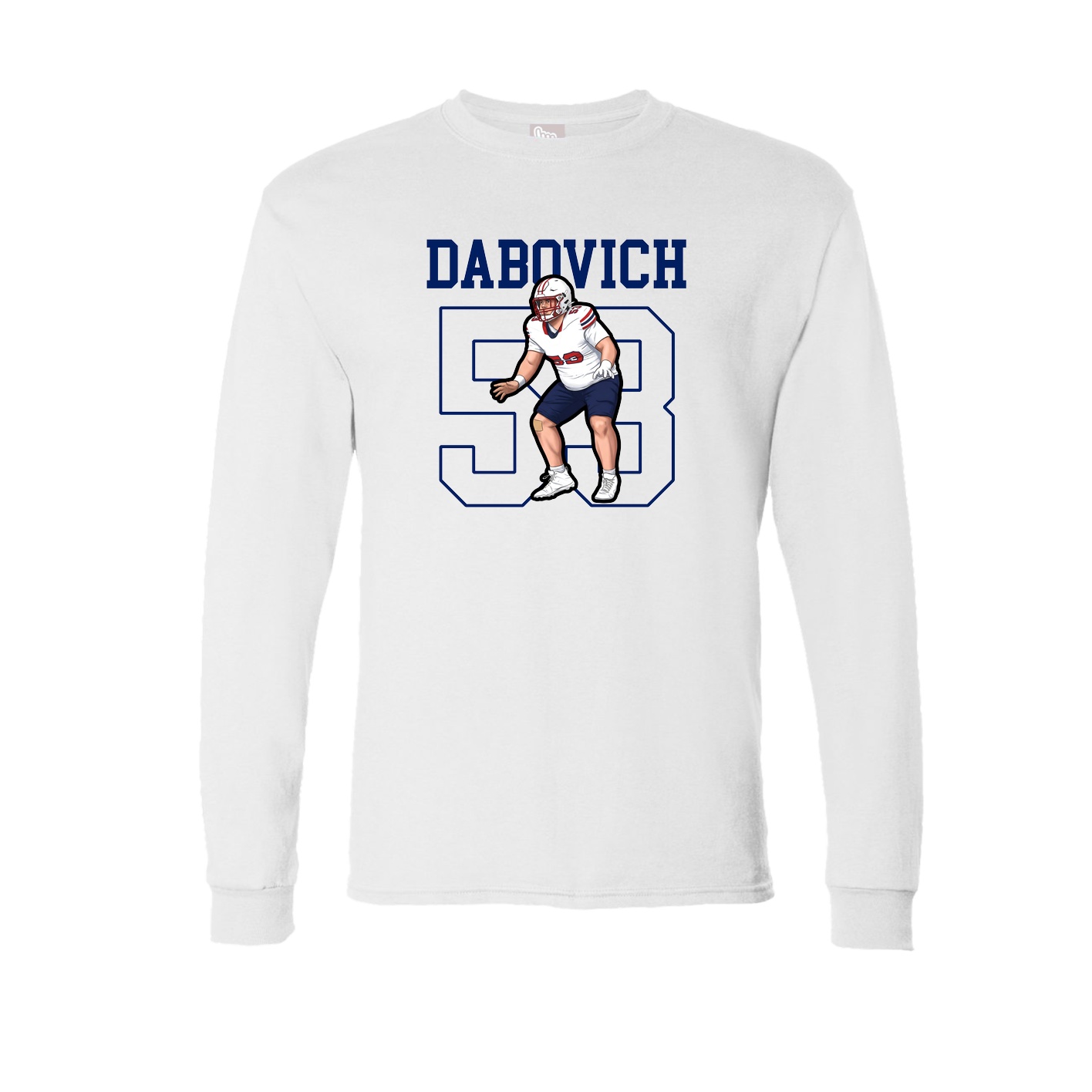 Long Sleeve Tee — Shirsey in White