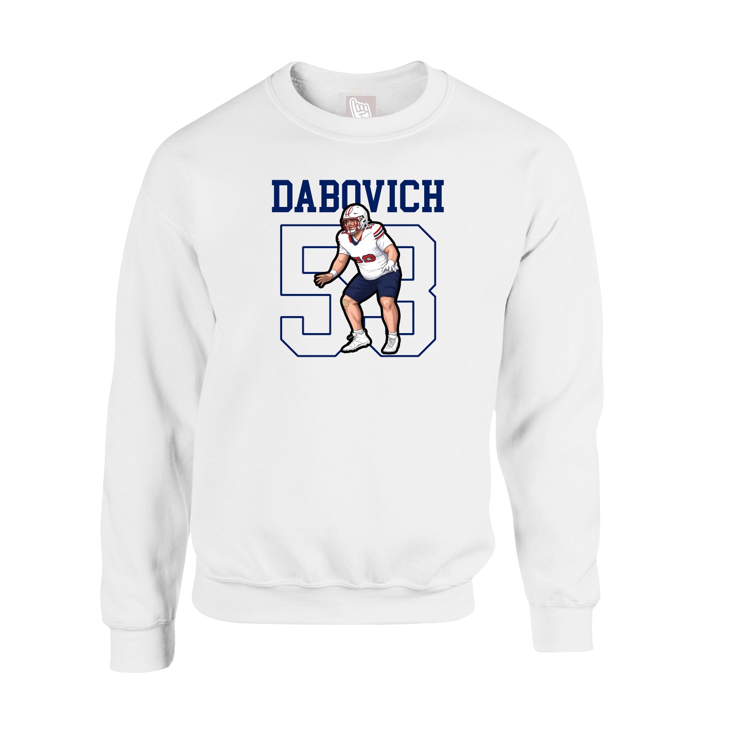 Fleece Crew — Shirsey in White