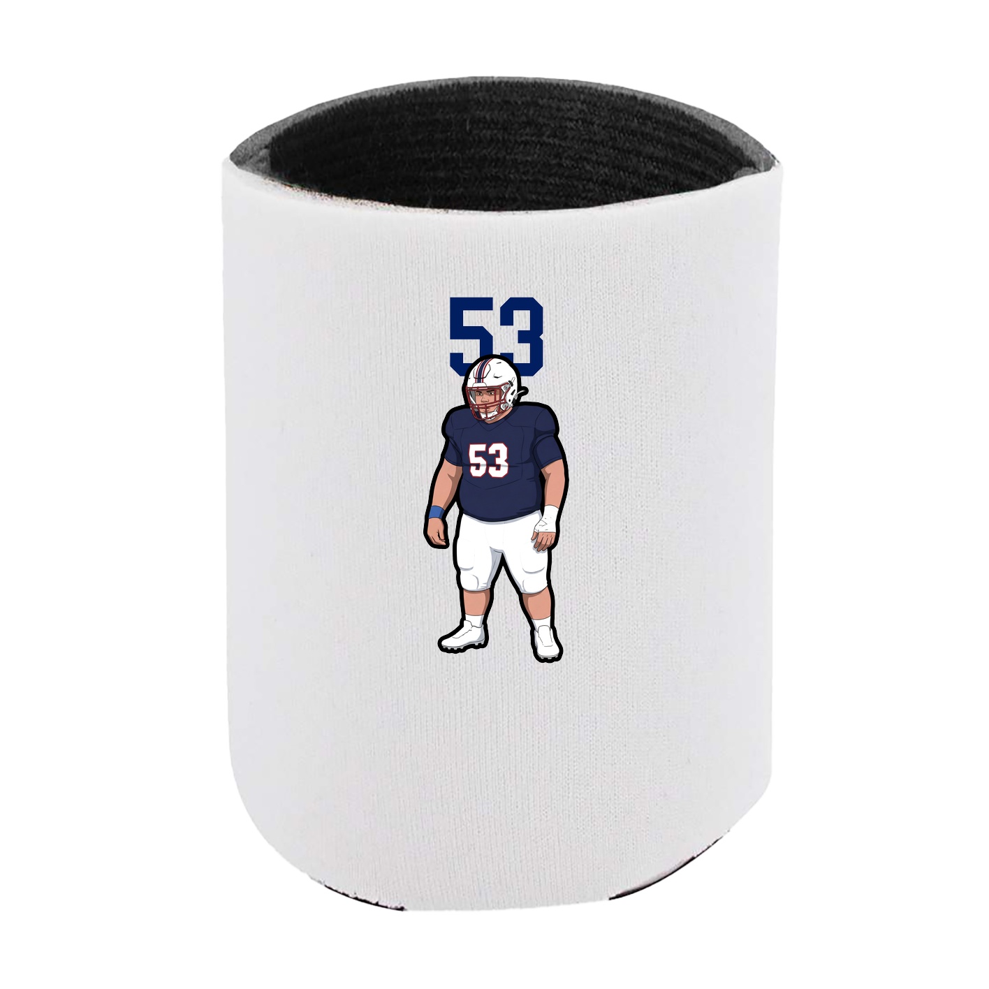 Can Holder — Number Top in White