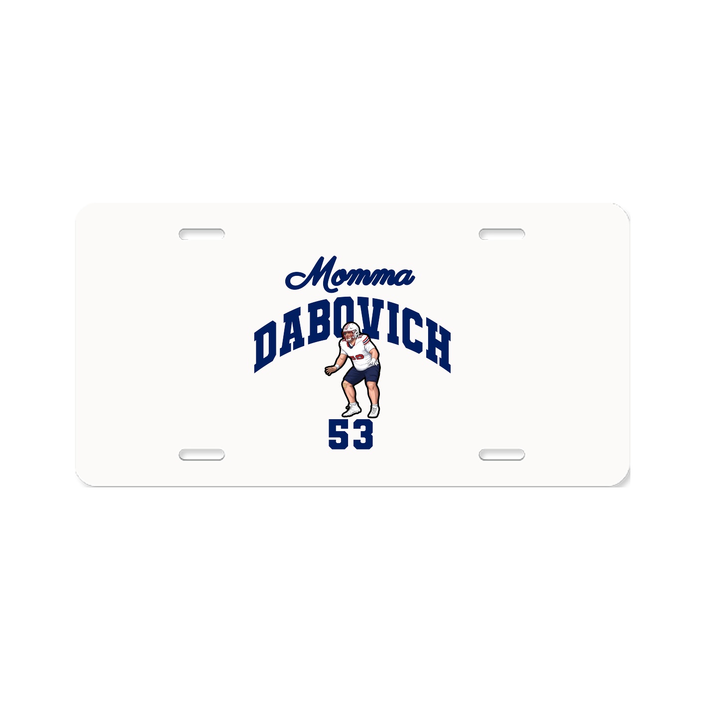License Plate — Mothers Day Arch in Classic