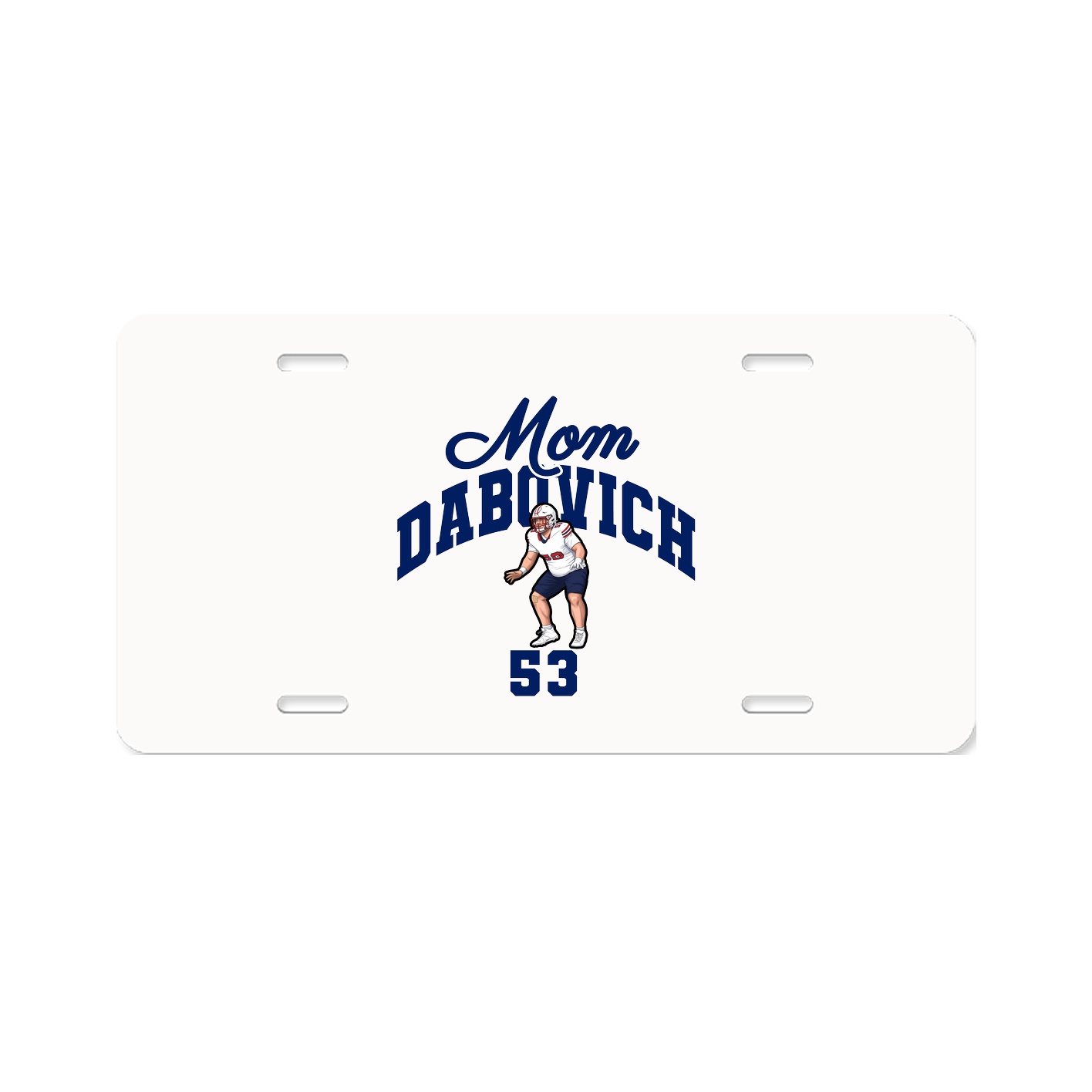 License Plate — Mothers Day Arch in Classic
