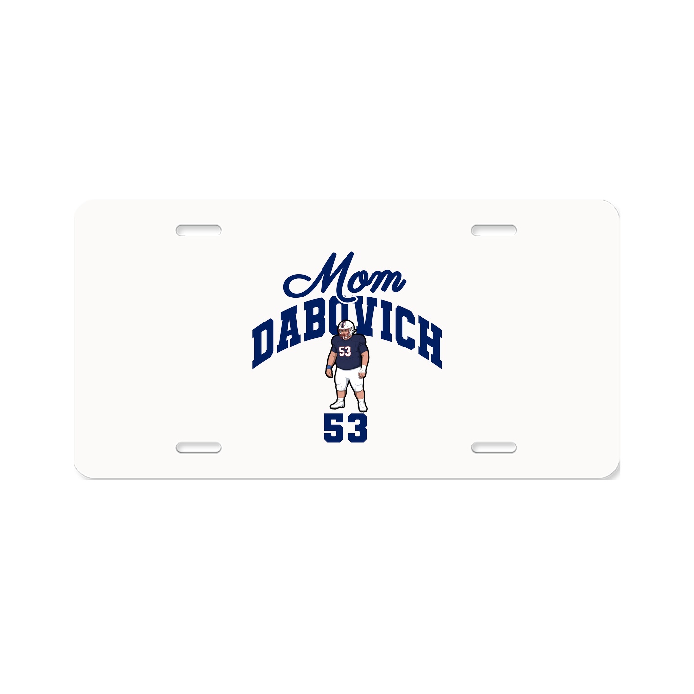 License Plate — Mothers Day Arch in Classic
