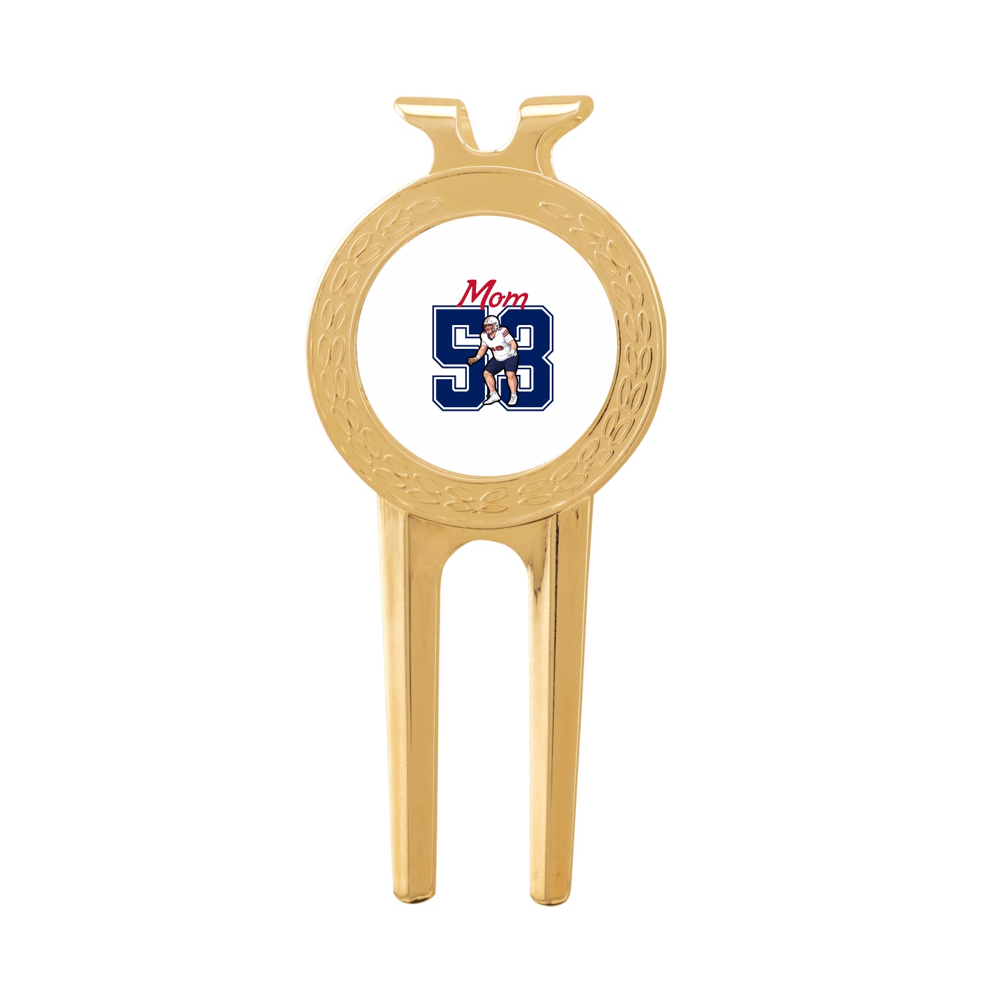 Divot Tool with Ball Marker — Mothers Day Shirsey in Classic