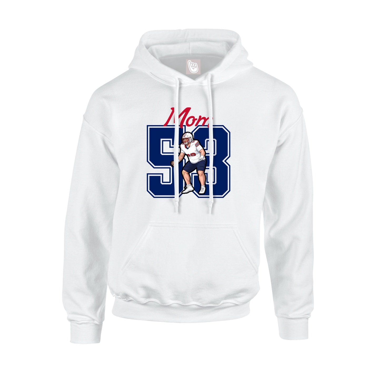 Hoodie — Mothers Day Shirsey in White