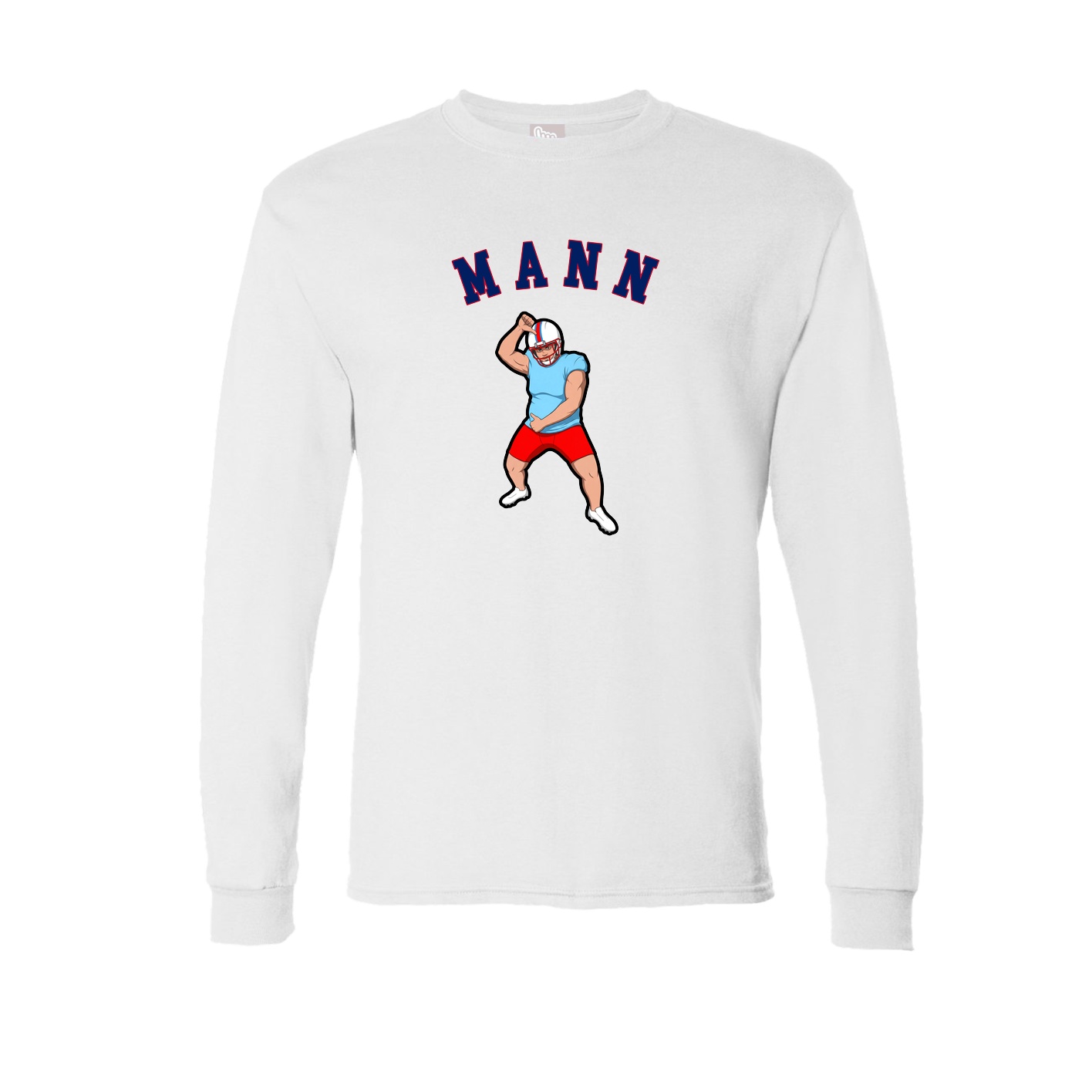 Long Sleeve Tee — Shirsey Arch in White