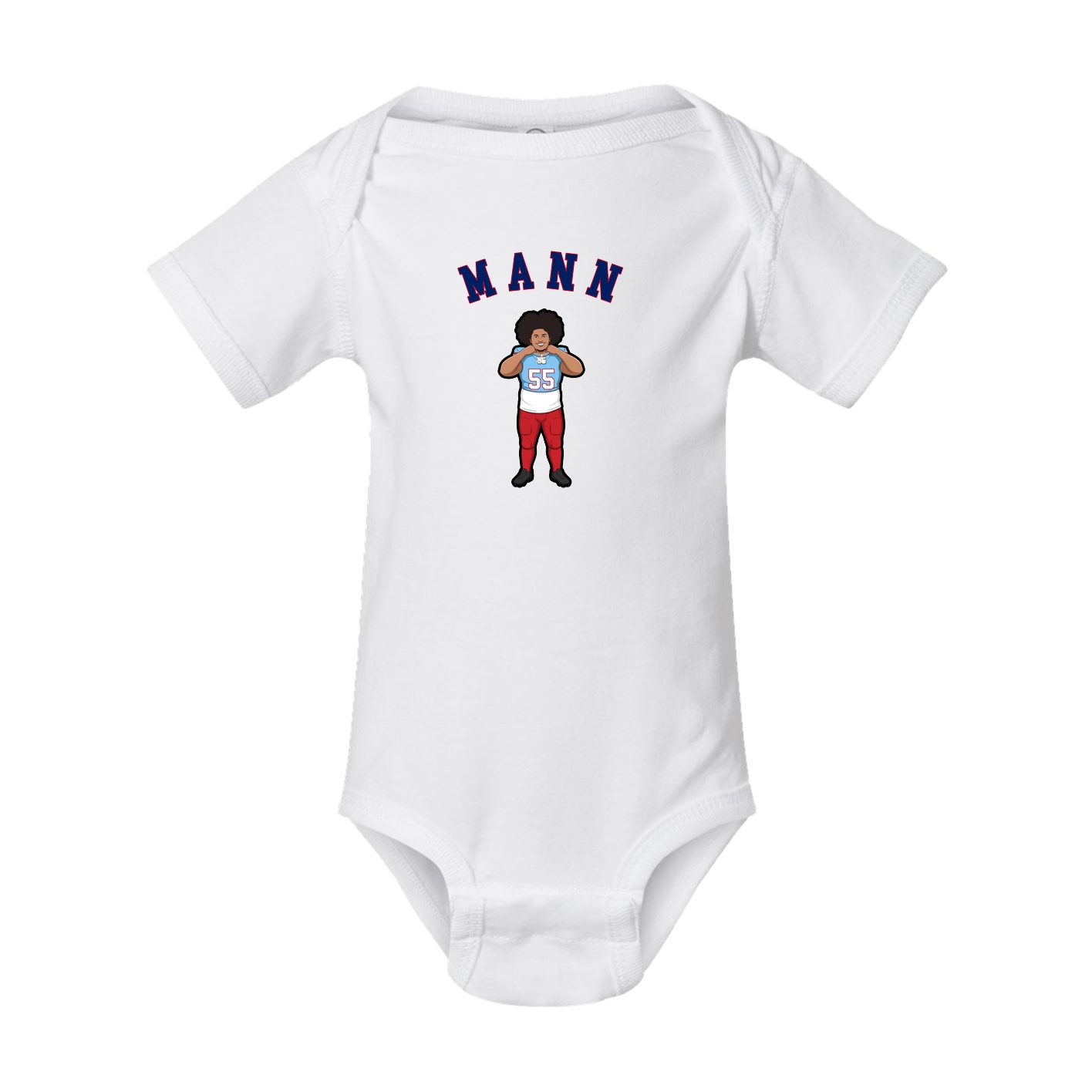 Baby Onesie — Shirsey Arch in White