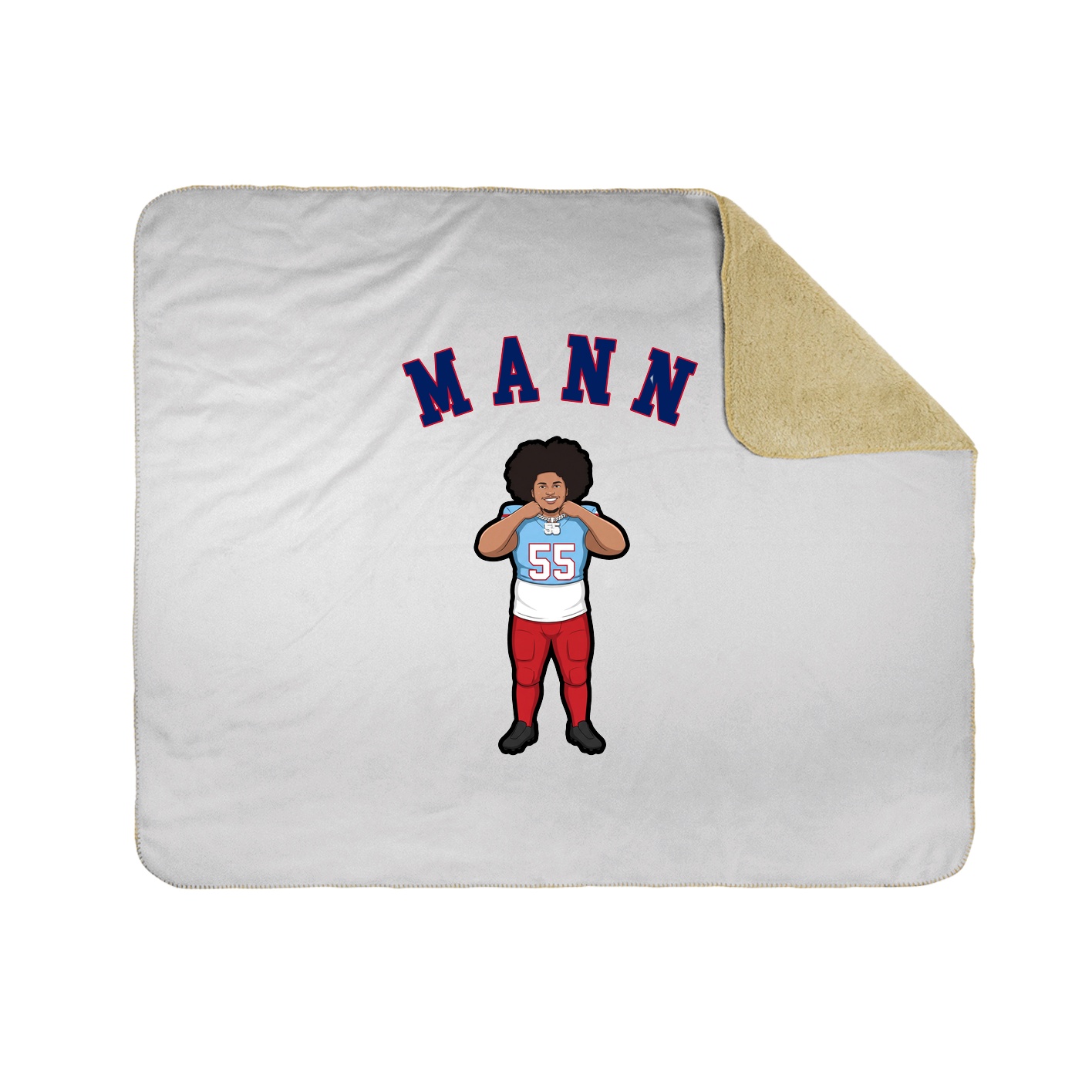 Throw Blanket — Shirsey Arch in White