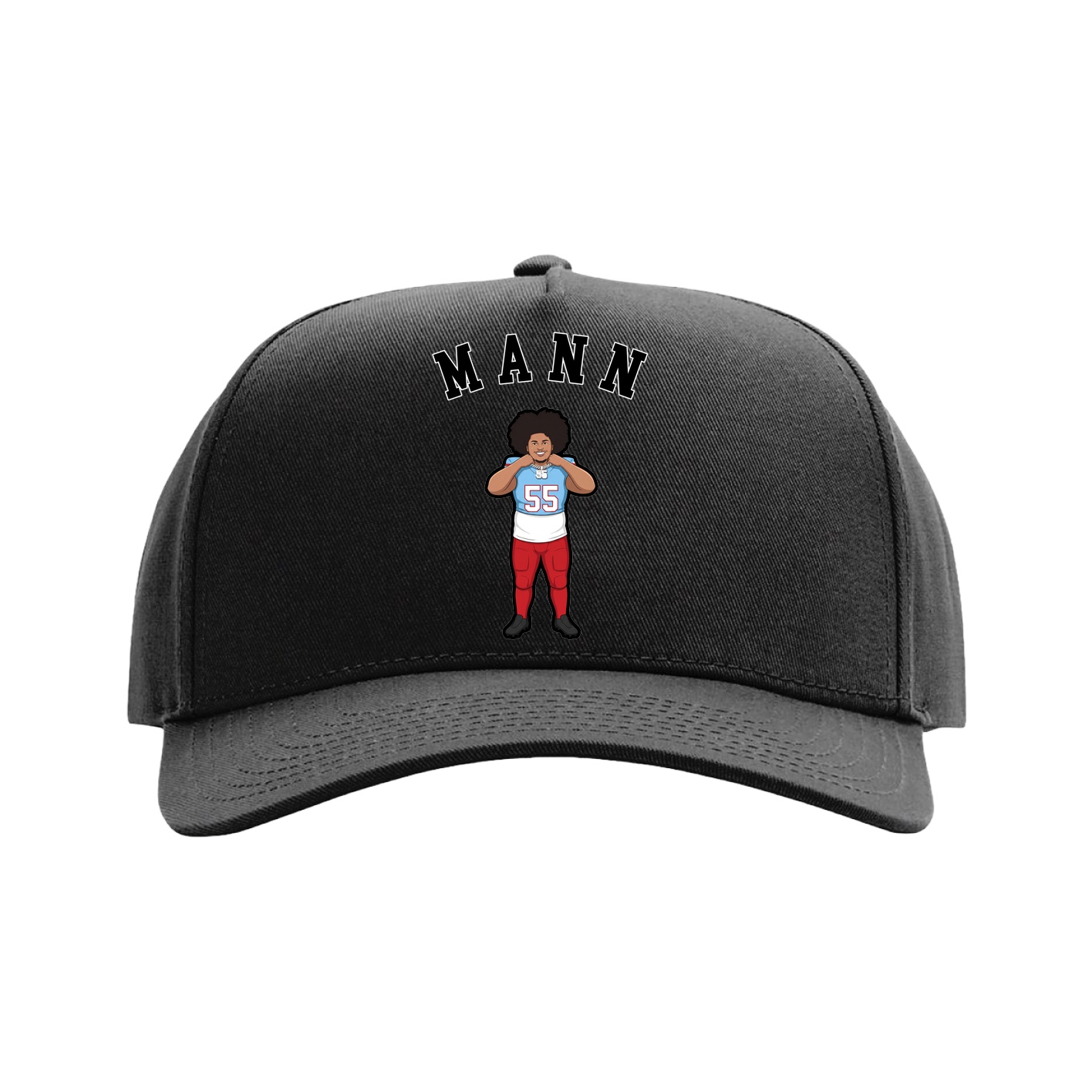 Full Fabric Five-Panel Champ Cap