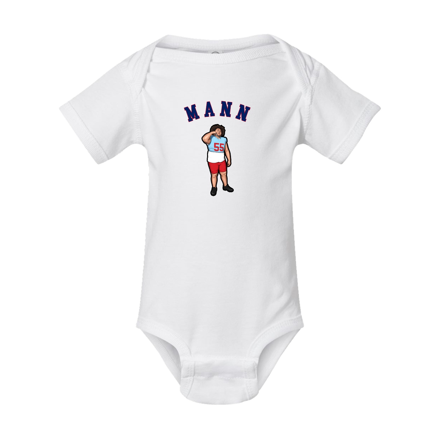 Baby Onesie — Shirsey Arch in White
