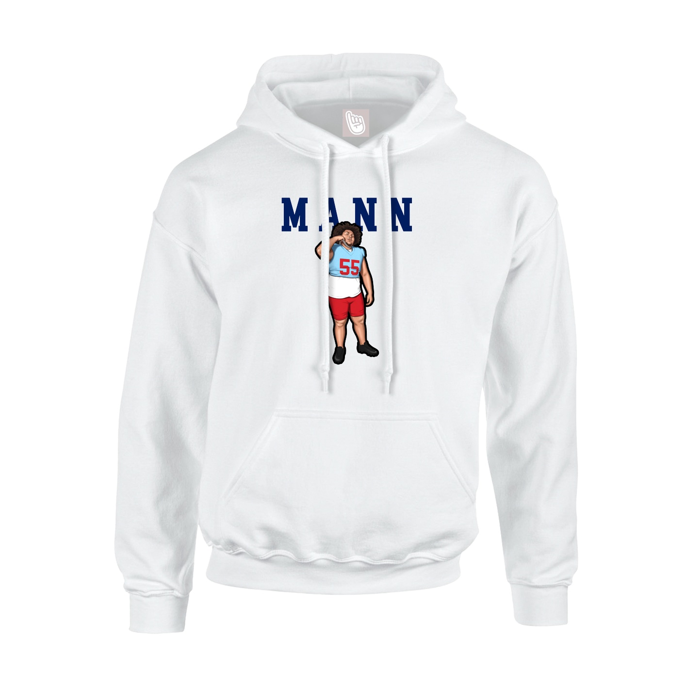 Hoodie — Shirsey in White
