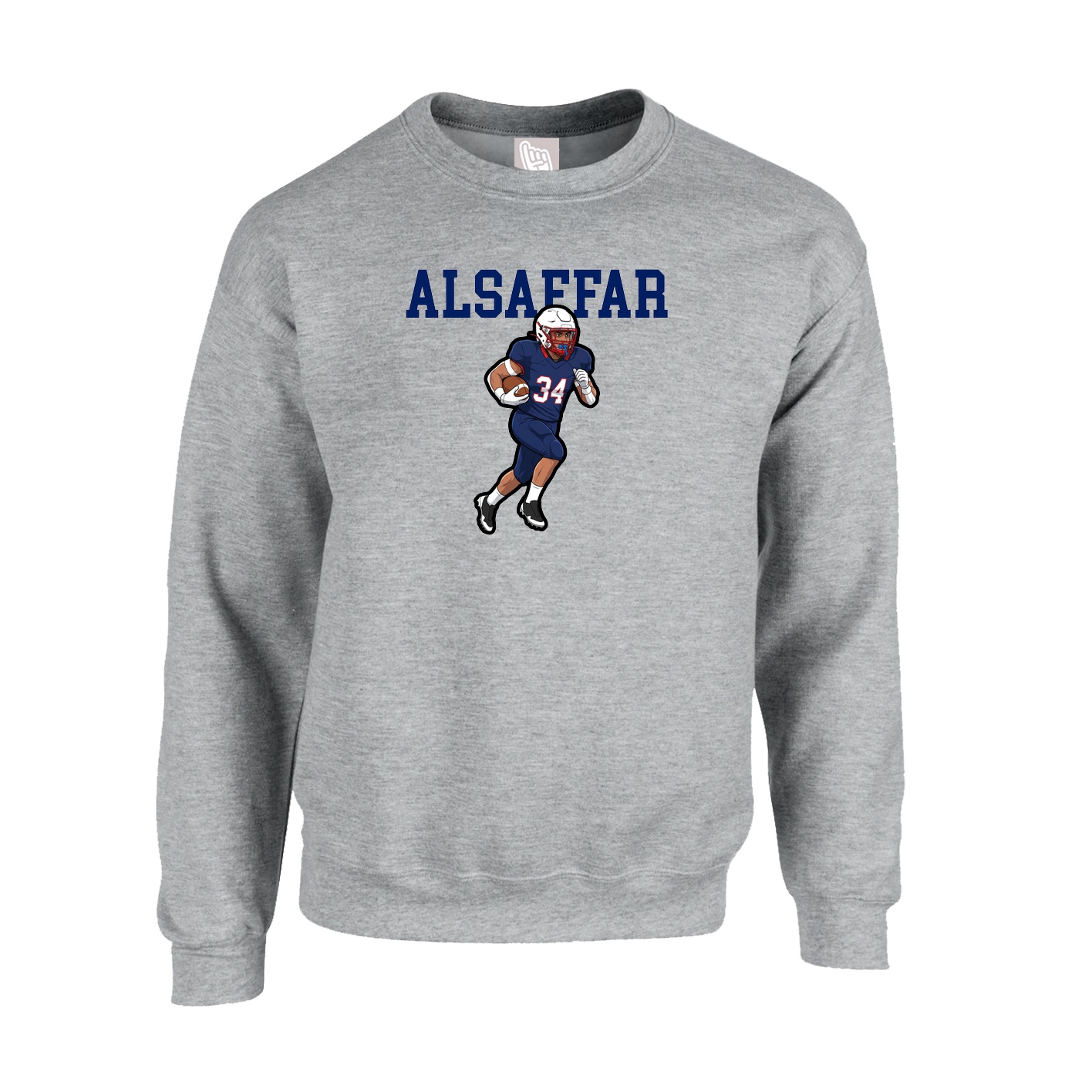 Fleece Crew — Shirsey in Grey
