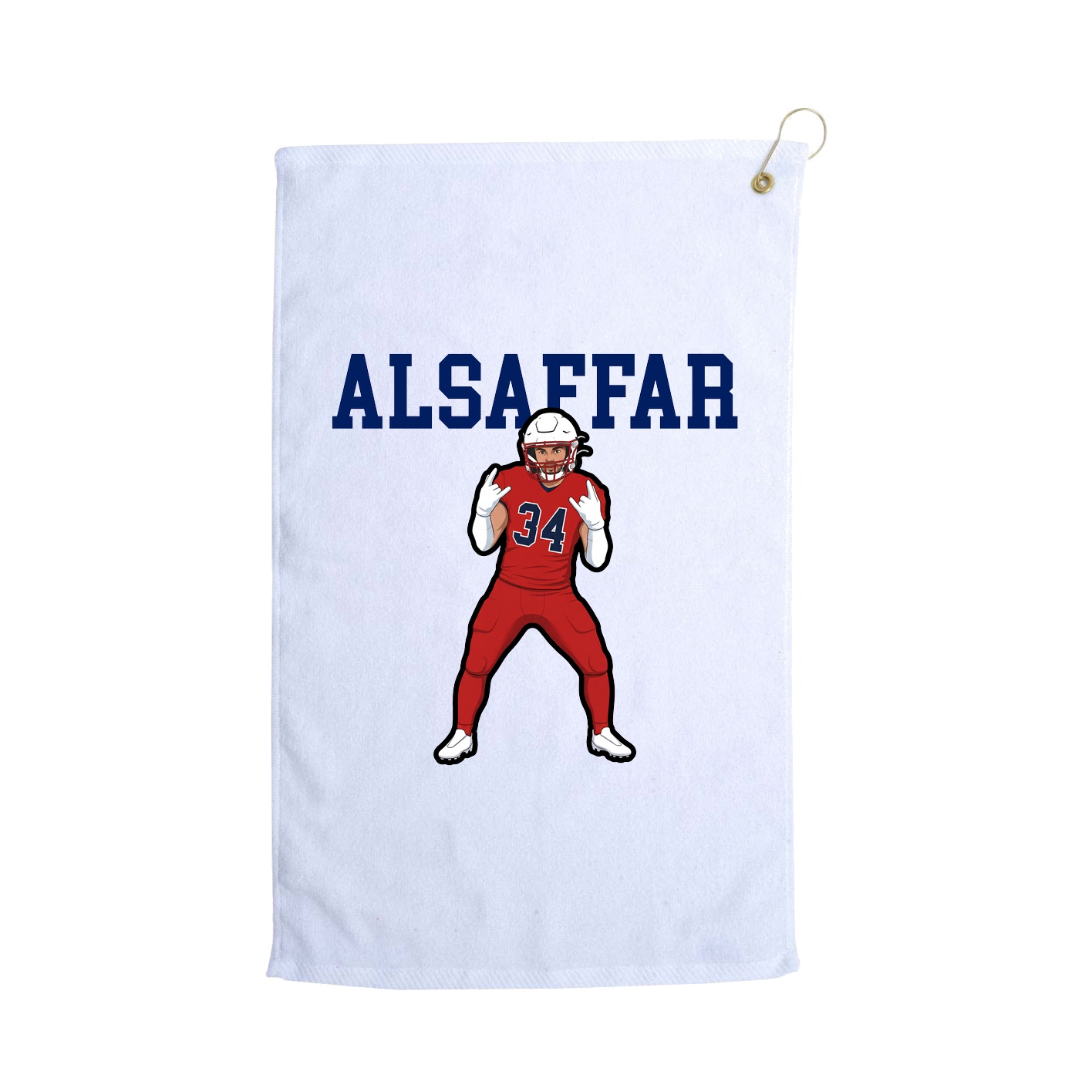 Golf Towel — Shirsey in White