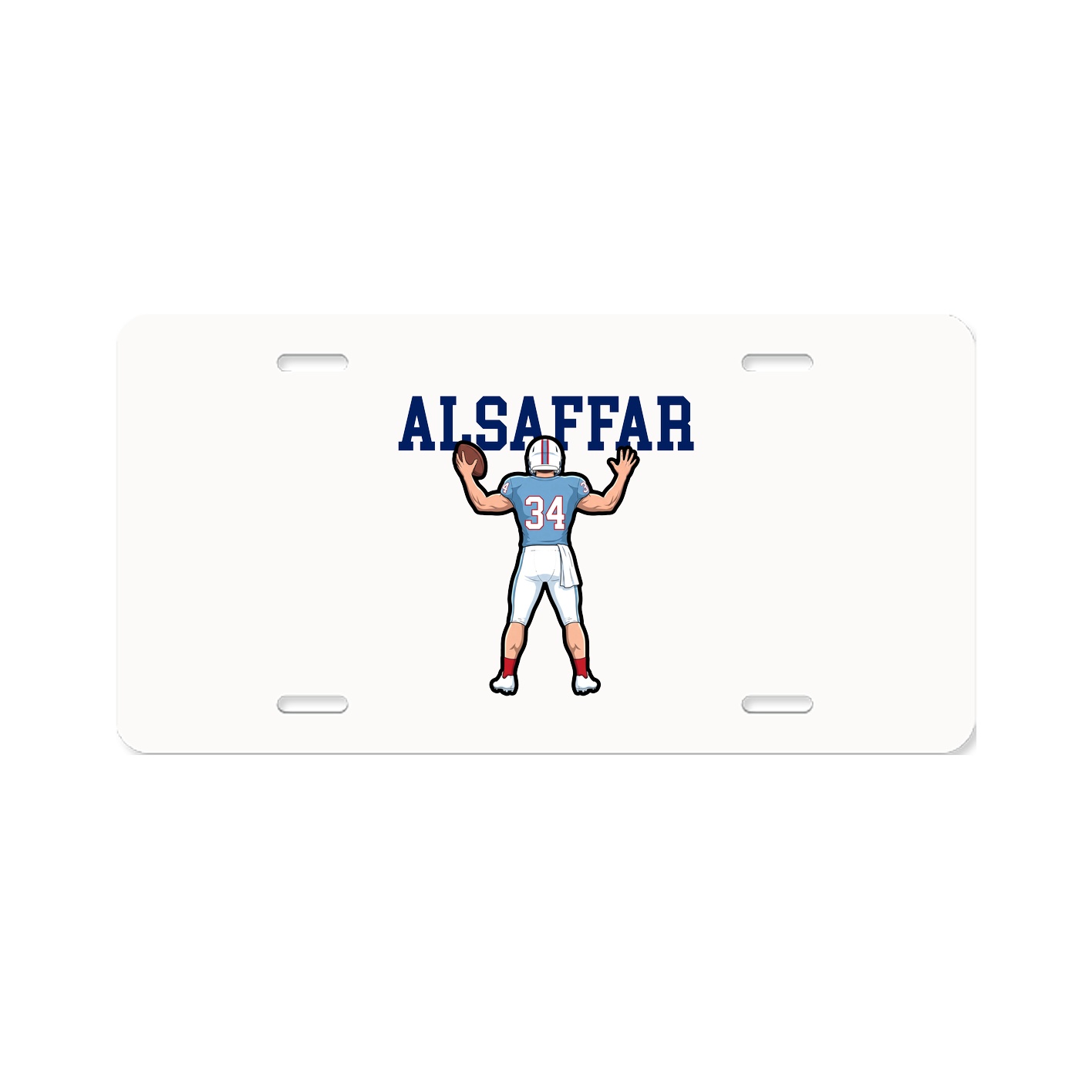 License Plate — Shirsey in Classic